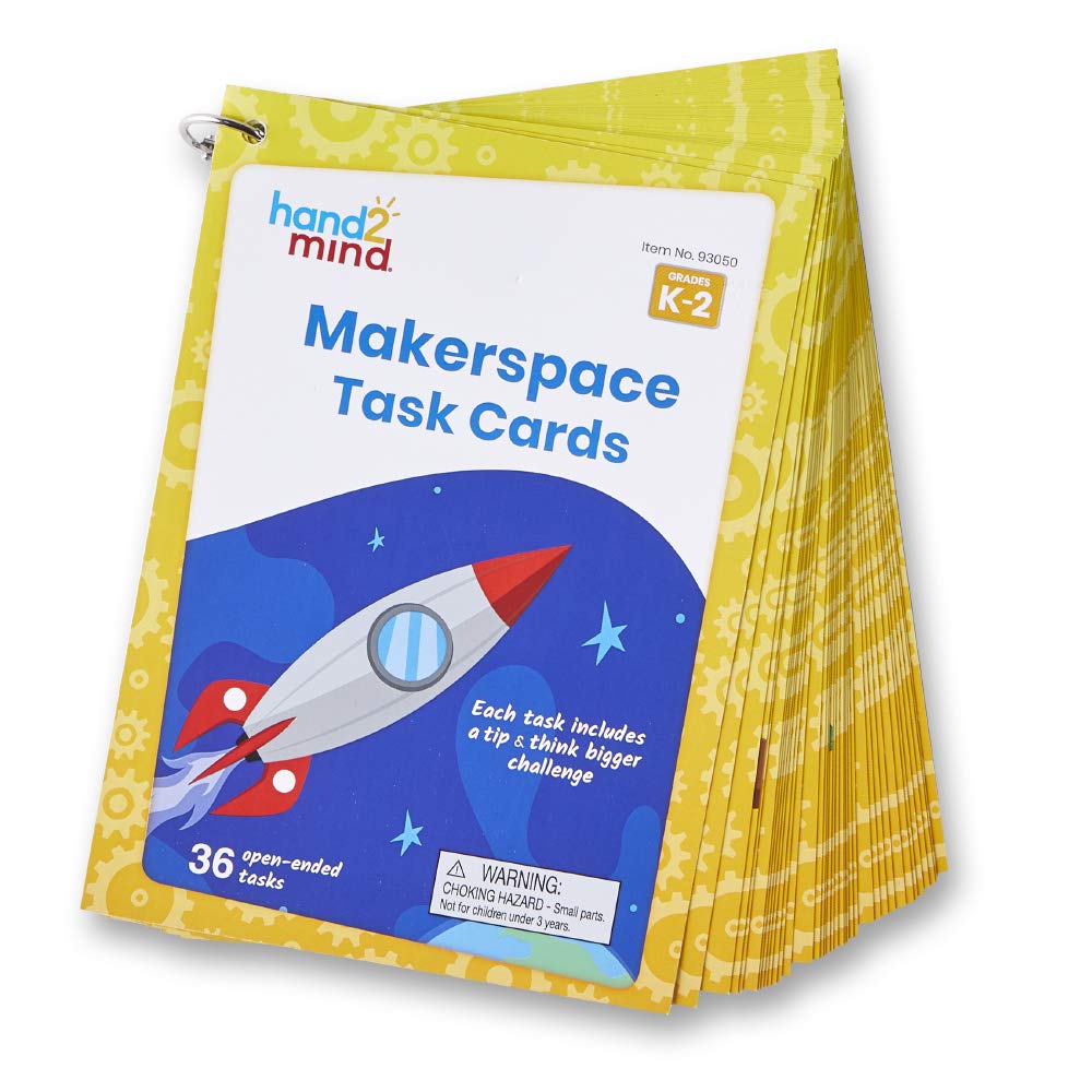 Foto 2 pulgar | Tarjetas De Aprendizaje Stem Hand2mind Makerspace Task Kids Grade K-2 - Venta Internacional.