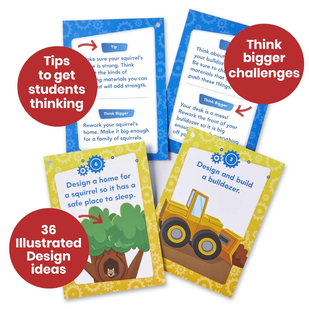 Foto 4 pulgar | Tarjetas De Aprendizaje Stem Hand2mind Makerspace Task Kids Grade K-2 - Venta Internacional.
