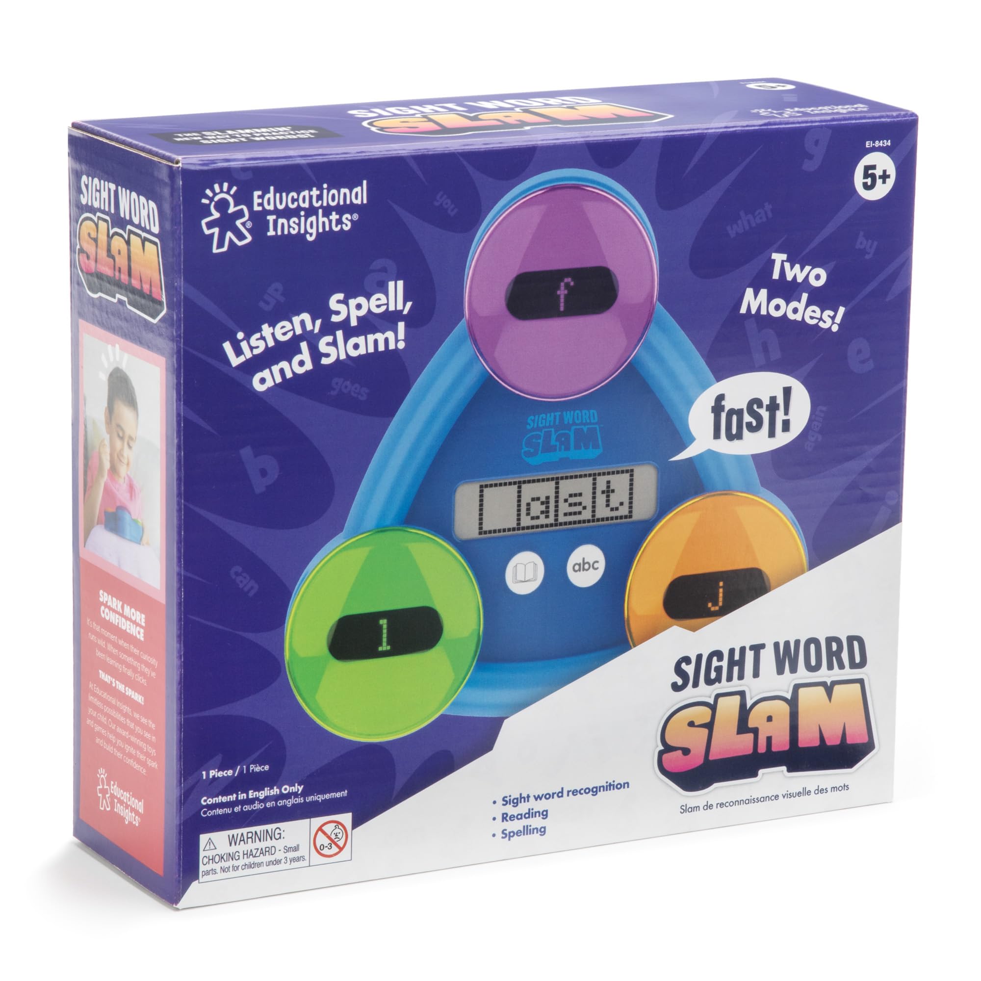 Foto 7 | Juego De Aprendizaje Electrónico Educational Insights Sight Word Slam - Venta Internacional.