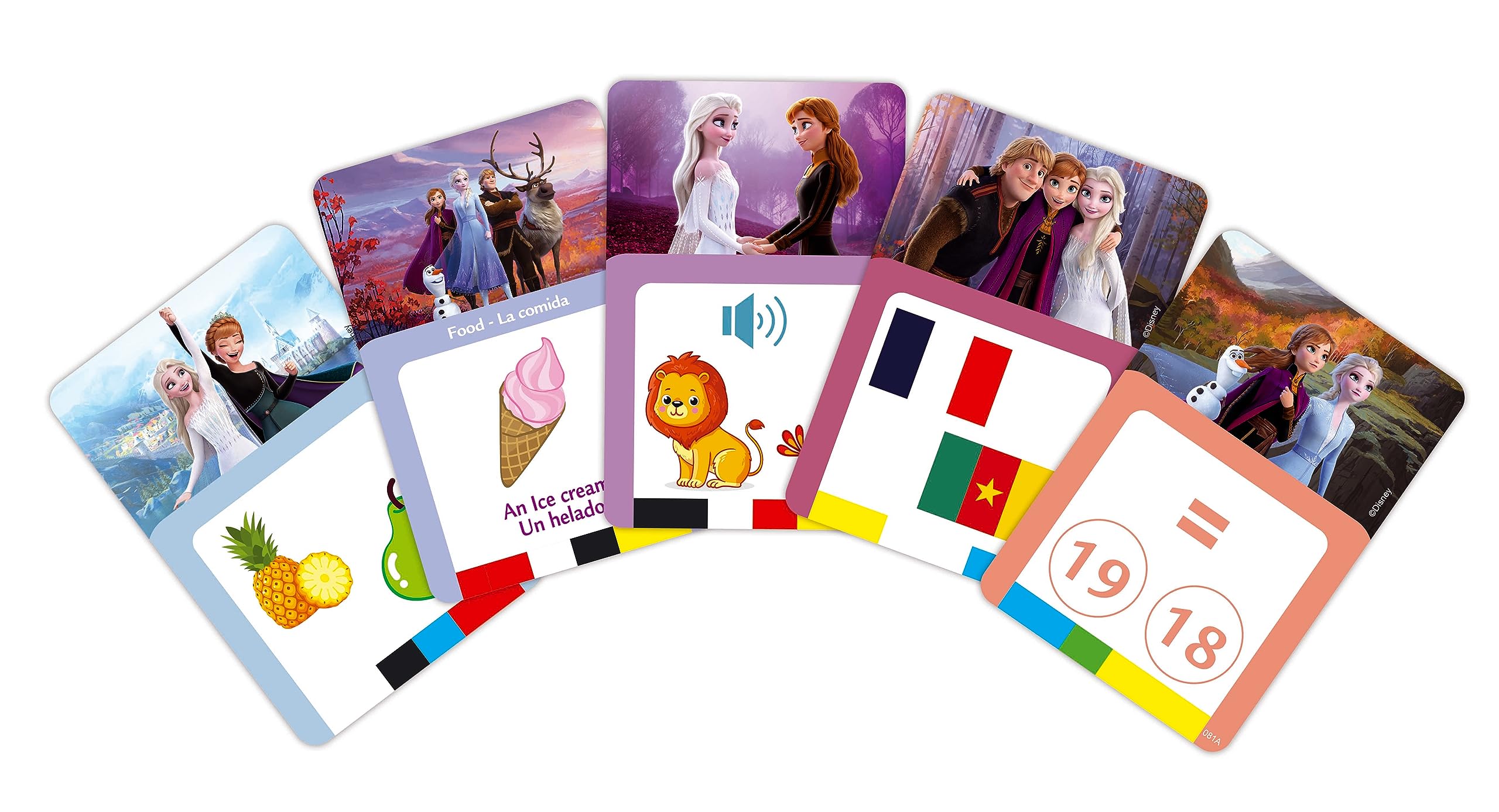 Foto 5 pulgar | Lector De Tarjetas Interactivo Lexibook Frozen Con 150 Tarjetas - Venta Internacional.