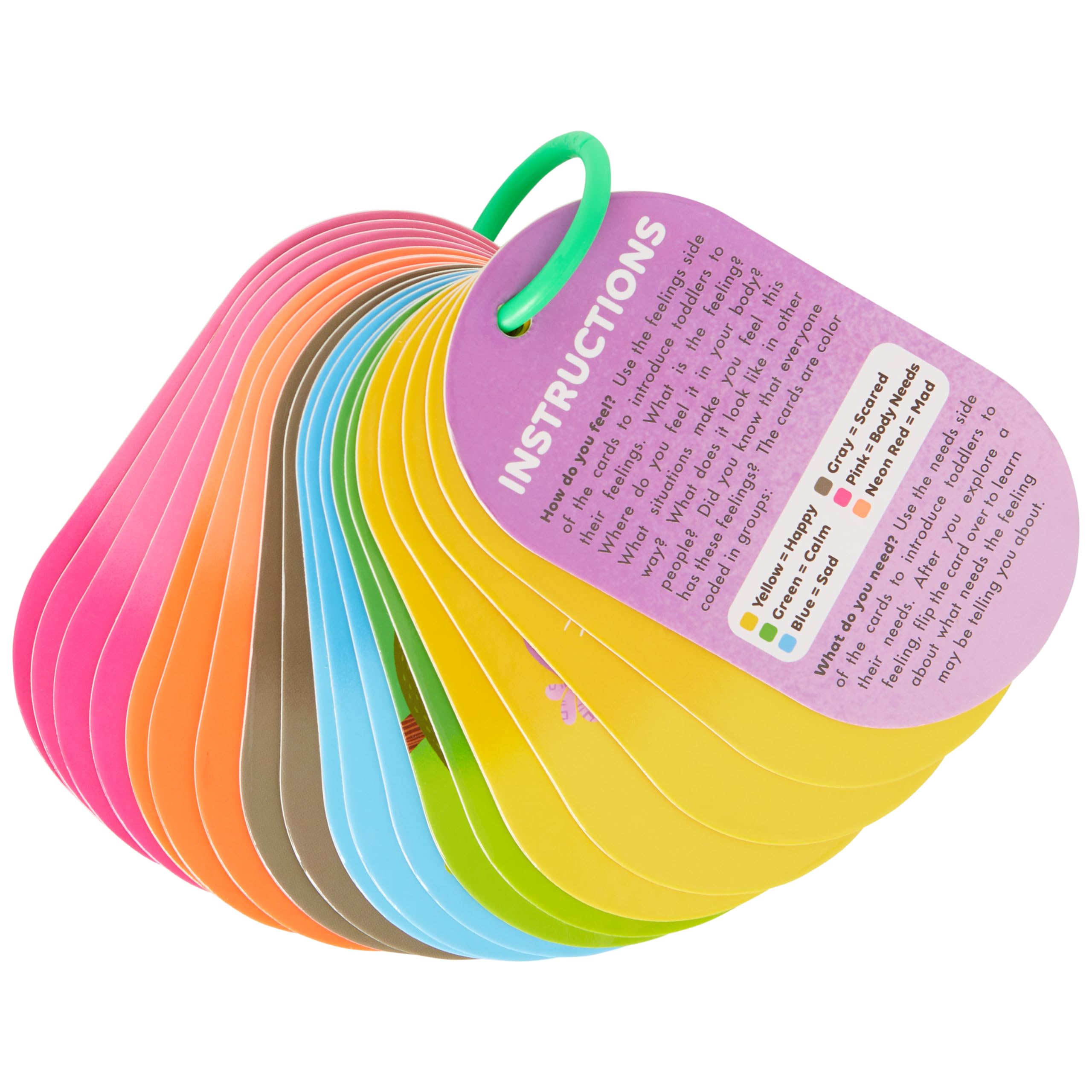 Foto 5 | Tarjetas Didácticas C.r. Gibson ¡hola! Sentimientos De Suerte Y Necesidades De Más De 1 Año - Venta Internacional.