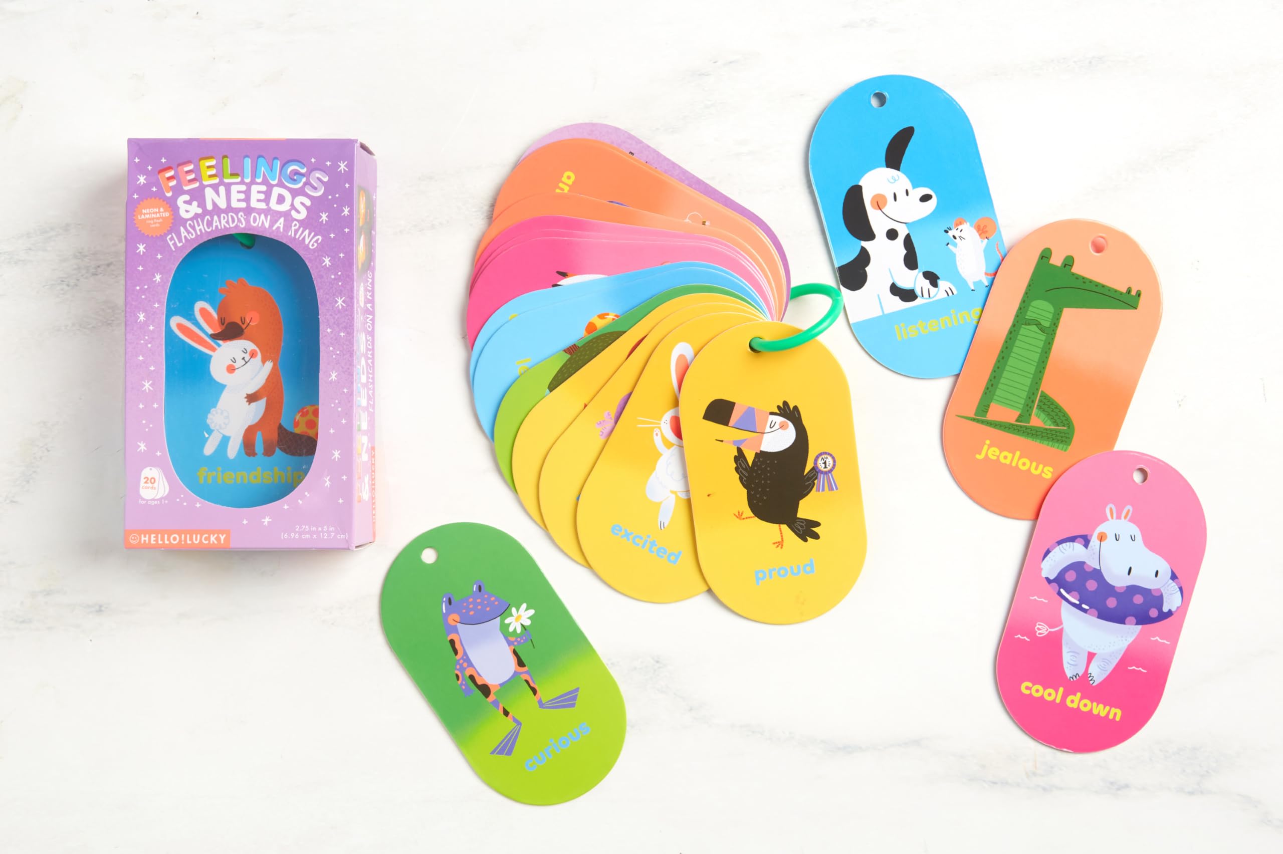 Foto 7 | Tarjetas Didácticas C.r. Gibson ¡hola! Sentimientos De Suerte Y Necesidades De Más De 1 Año - Venta Internacional.