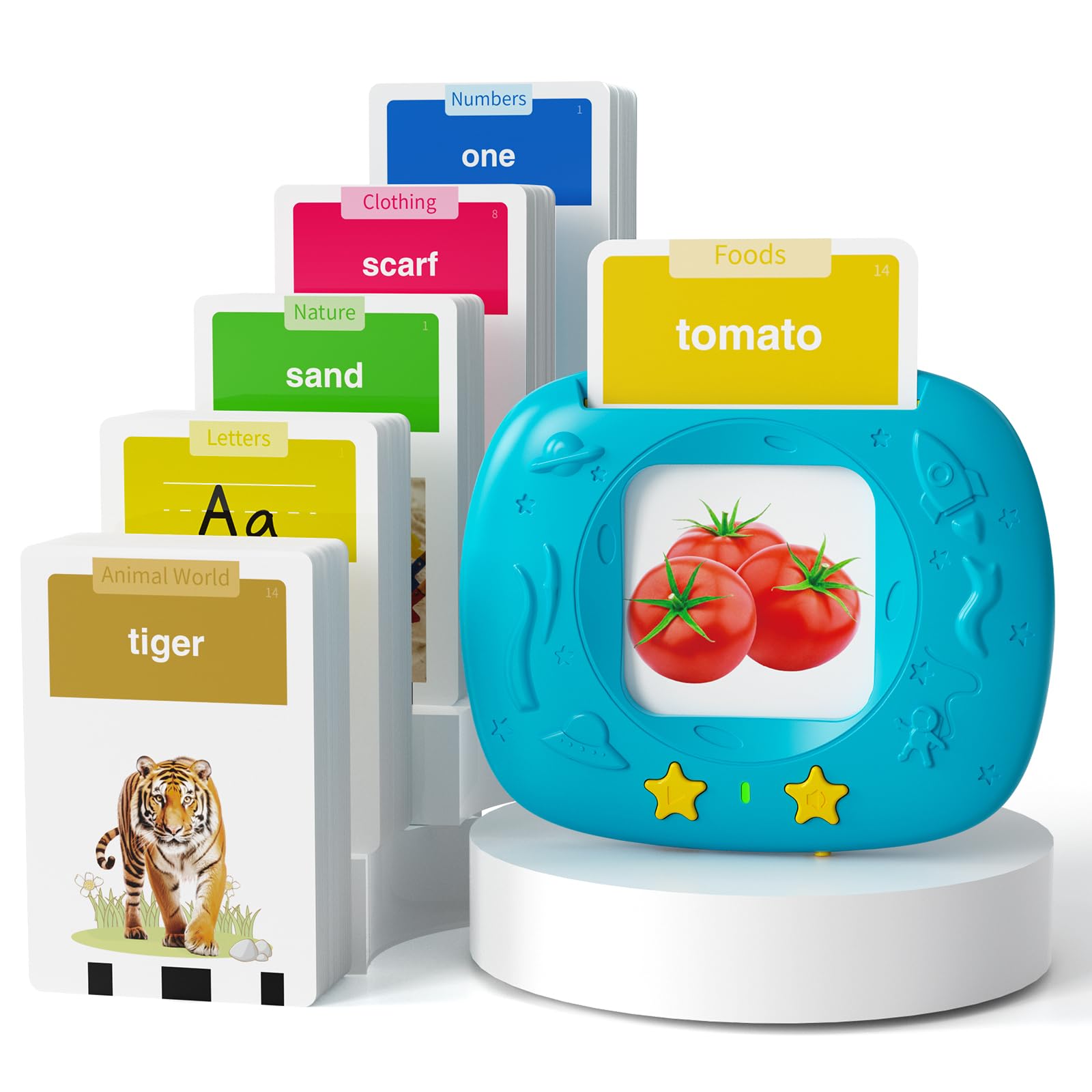 Tarjetas Didácticas Homestec Para Niños Pequeños Que Hablan Con 288 Palabras A Primera Vista - Venta Internacional.
