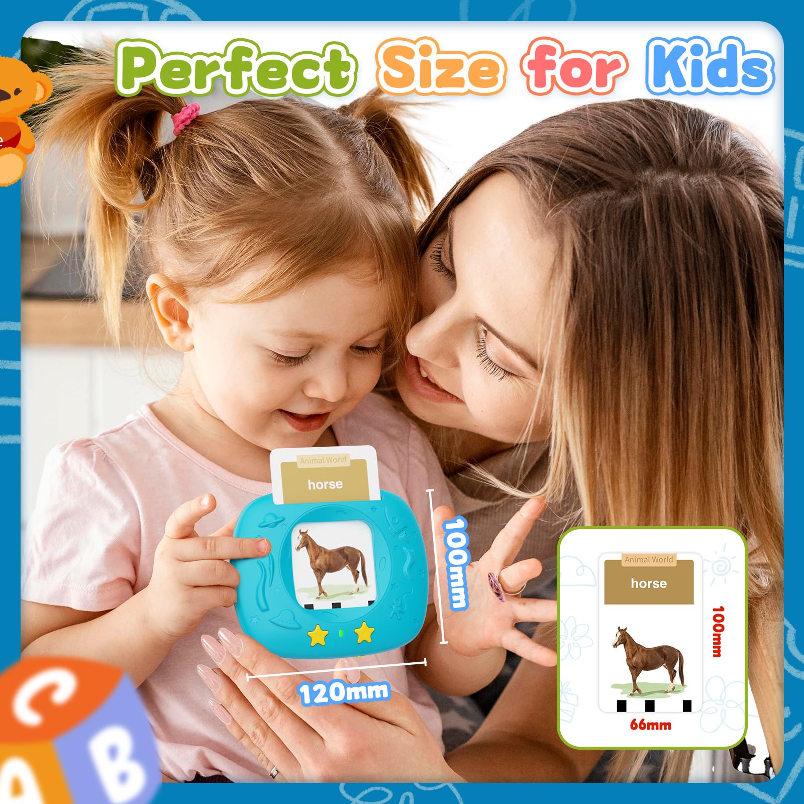 Foto 4 | Tarjetas Didácticas Homestec Para Niños Pequeños Que Hablan Con 288 Palabras A Primera Vista - Venta Internacional.