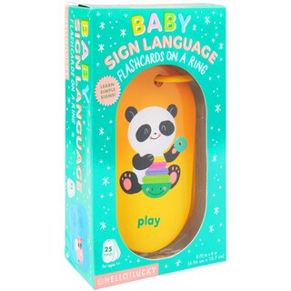 Foto 1 | Flash Cards C.r. Gibson ¡hola! Signo Con Las Primeras Palabras De Lucky Baby - Venta Internacional.