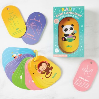 Foto 5 | Flash Cards C.r. Gibson ¡hola! Signo Con Las Primeras Palabras De Lucky Baby - Venta Internacional.