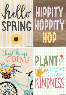 Foto 3 | Paquete De Pósteres De Recursos Creados Por El Profesor Spring, 11 X 40 Cm X 12 - Venta Internacional.