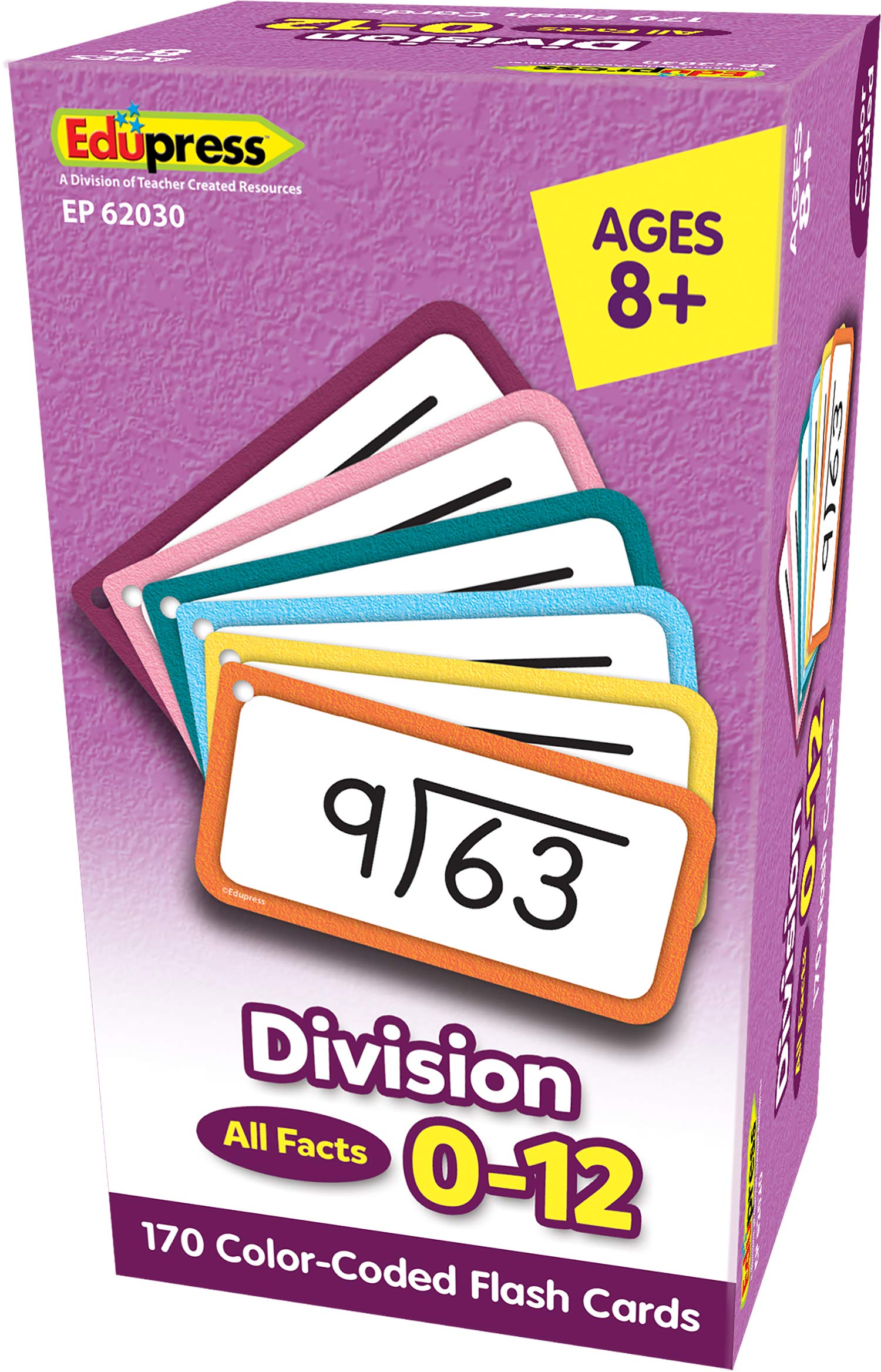 Foto 6 pulgar | Flash Cards Edupress Division Todos Los Datos 0-12 - Venta Internacional.