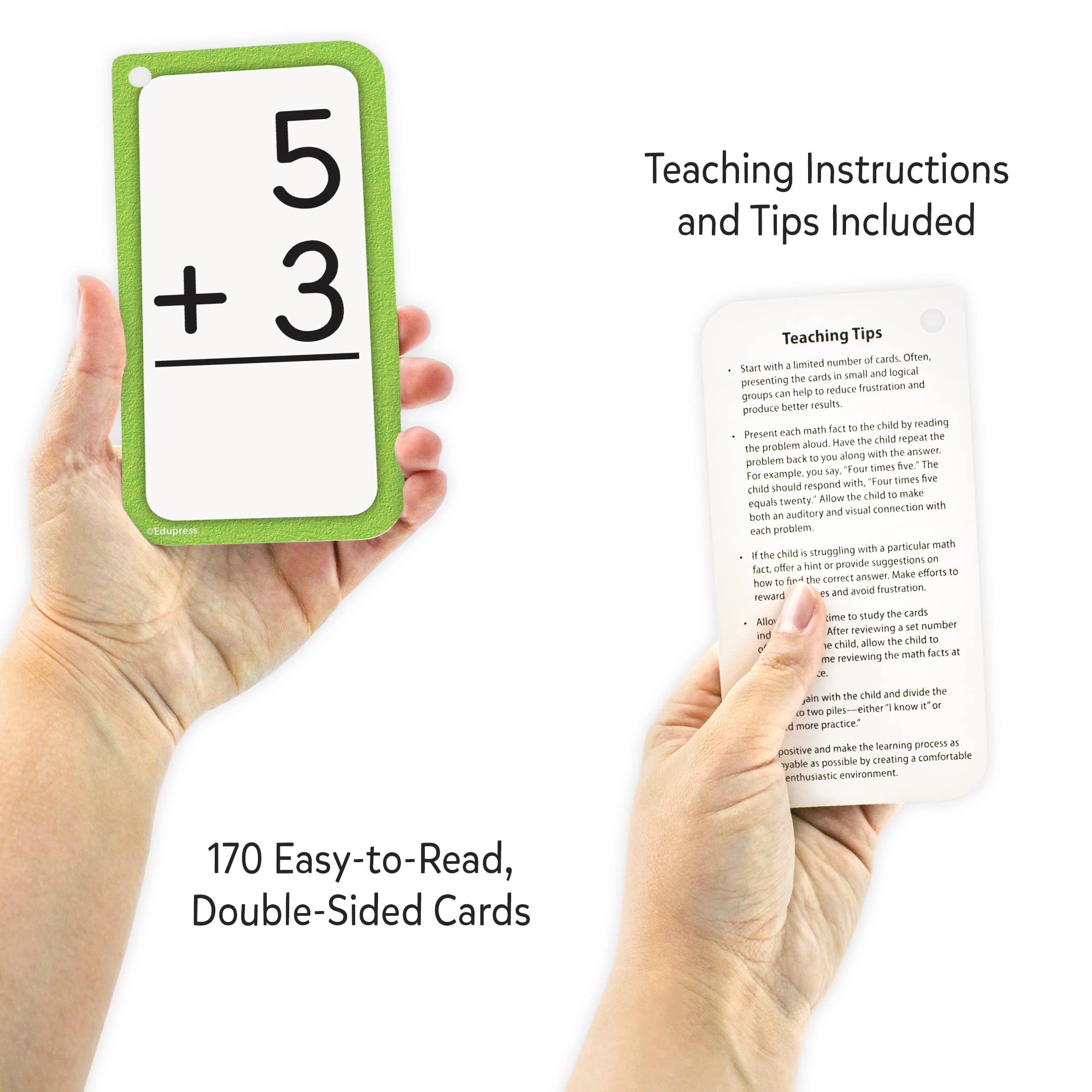 Foto 4 pulgar | Flash Cards Edupress™ Addition Todos Los Datos Del 0 Al 12 - Venta Internacional.