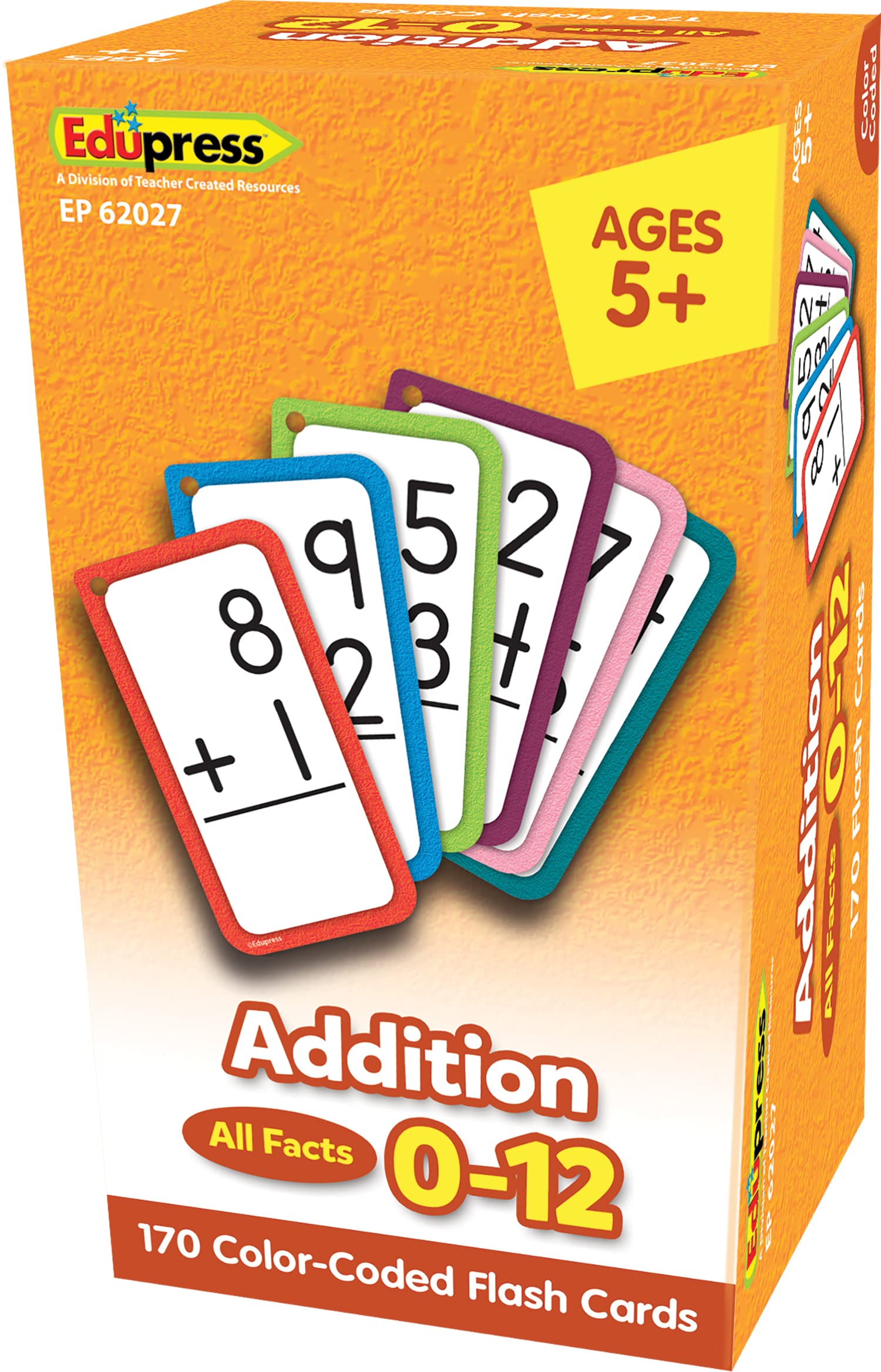 Foto 6 pulgar | Flash Cards Edupress™ Addition Todos Los Datos Del 0 Al 12 - Venta Internacional.