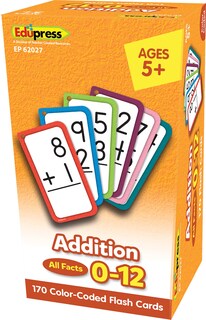 Foto 5 | Flash Cards Edupress™ Addition Todos Los Datos Del 0 Al 12 - Venta Internacional.