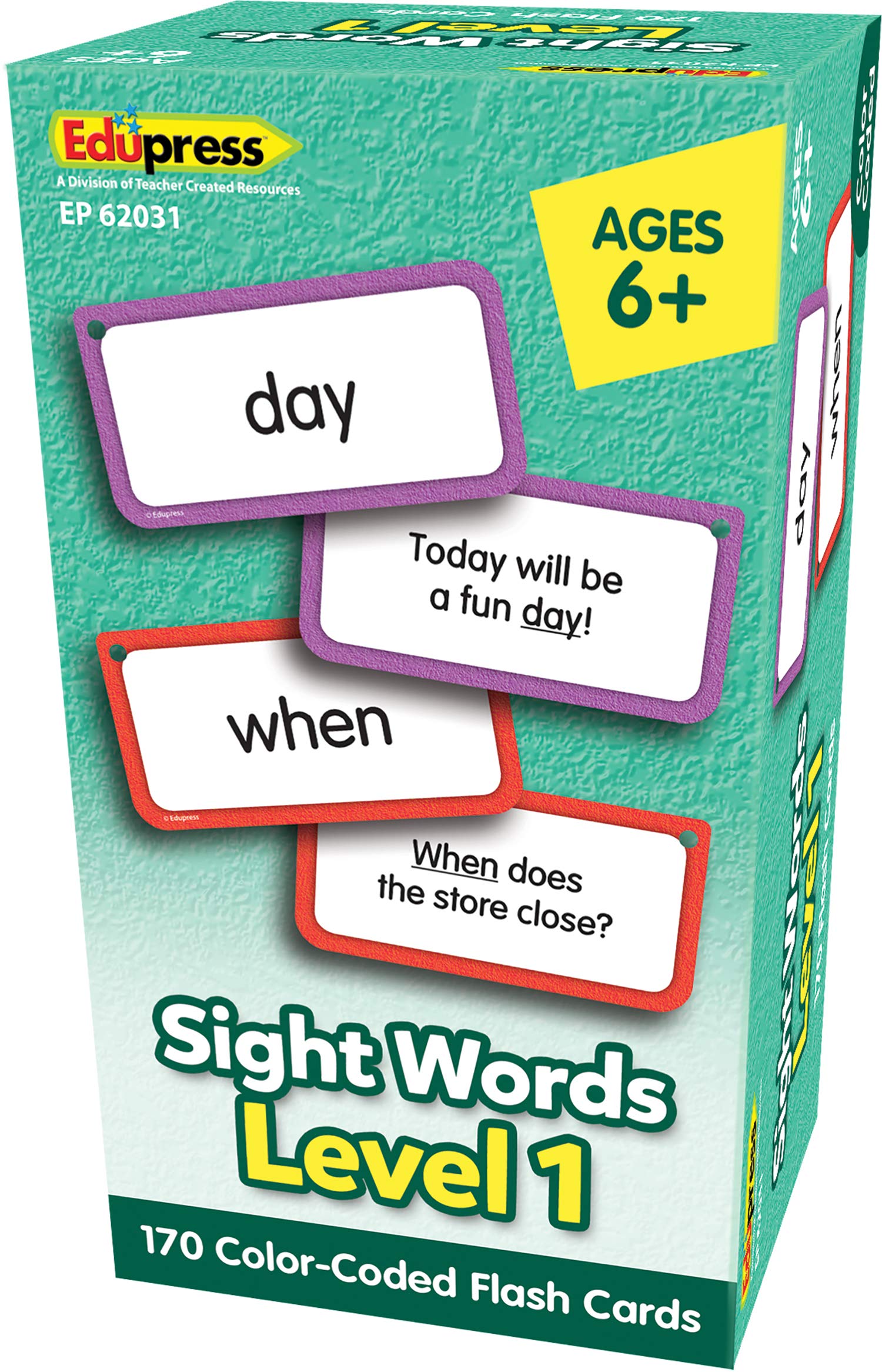 Foto 6 pulgar | Flash Cards Edupress Sight Words De Nivel 1 Con 170 Tarjetas - Venta Internacional.