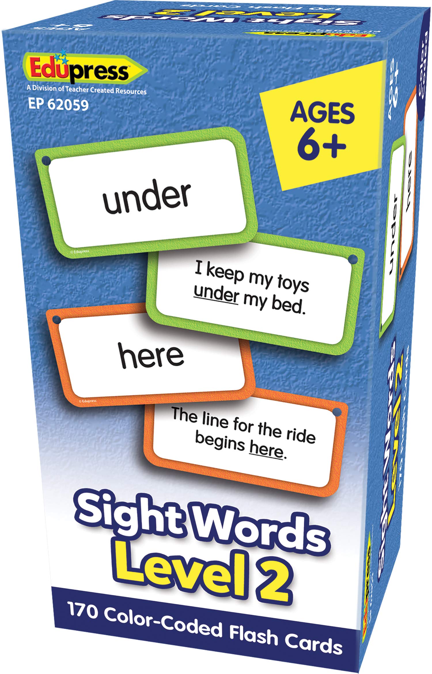 Foto 6 pulgar | Flash Cards Edupress Sight Words De Nivel 2 Con 170 Tarjetas - Venta Internacional.