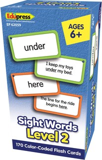 Foto 5 | Flash Cards Edupress Sight Words De Nivel 2 Con 170 Tarjetas - Venta Internacional.