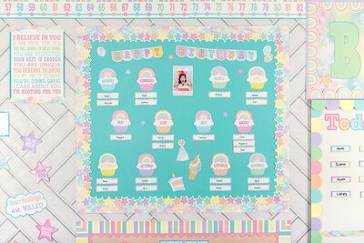Foto 3 | Set De Tablones De Anuncios, Recursos Creados Por Maestros, Pastel Pop - Venta Internacional.
