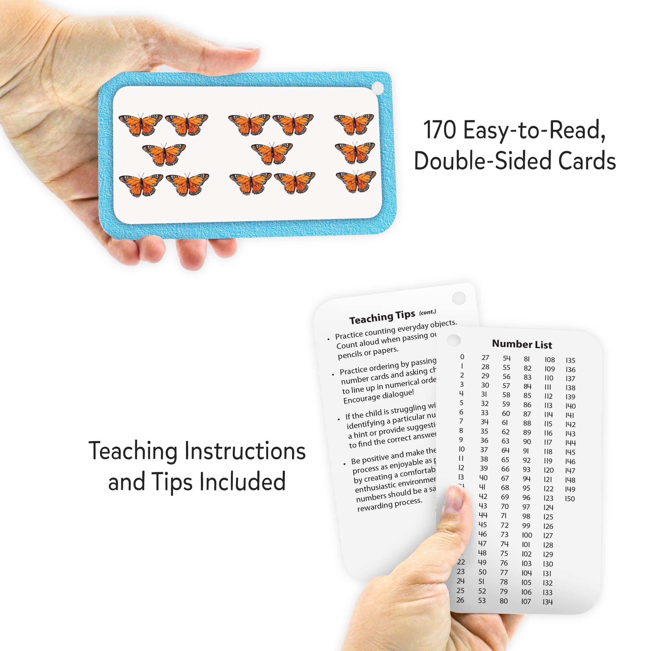 Foto 4 pulgar | Flash Cards Edupress Numbers 0-150 Con Set De Instrucciones 170 - Venta Internacional.