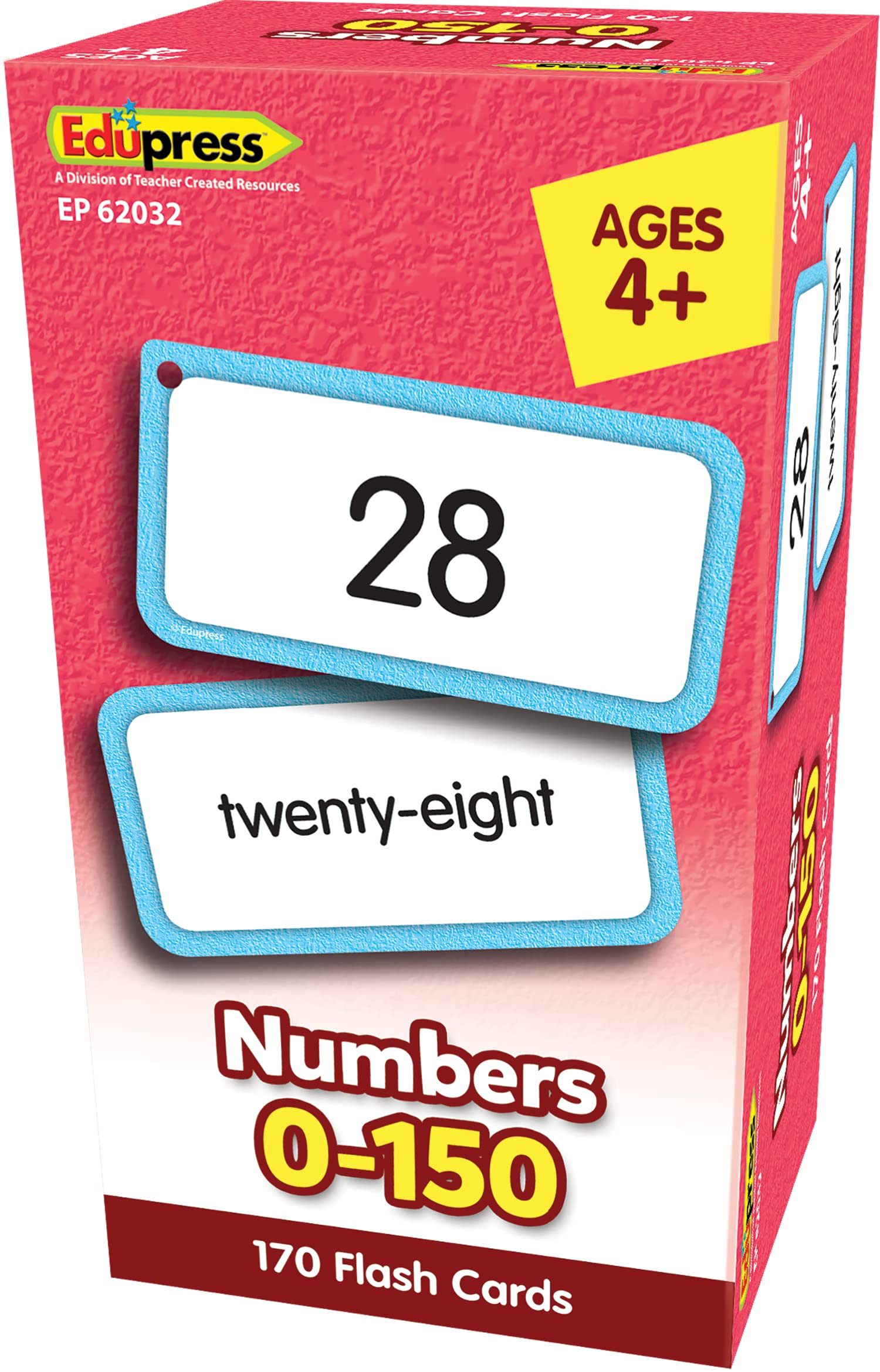 Foto 6 pulgar | Flash Cards Edupress Numbers 0-150 Con Set De Instrucciones 170 - Venta Internacional.