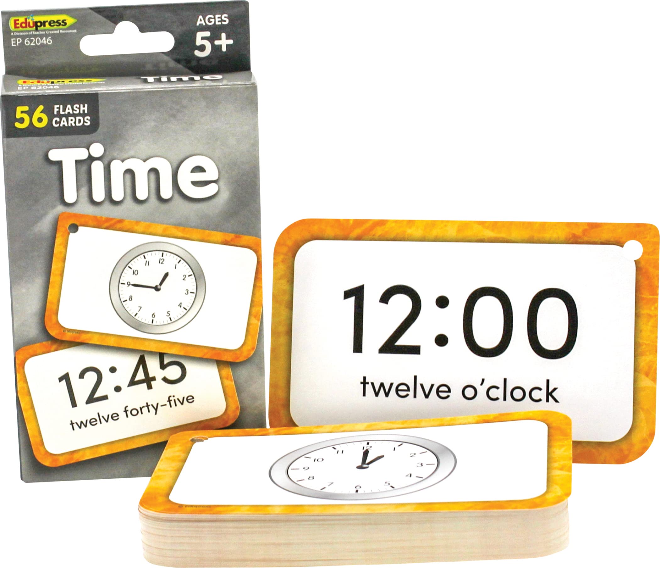 Tarjetas Didácticas para Aprender a Leer la hora 56 Tarjetas - Venta Internacional