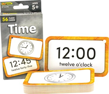 Foto 1 | Tarjetas Didácticas para Aprender a Leer la hora 56 Tarjetas - Venta Internacional