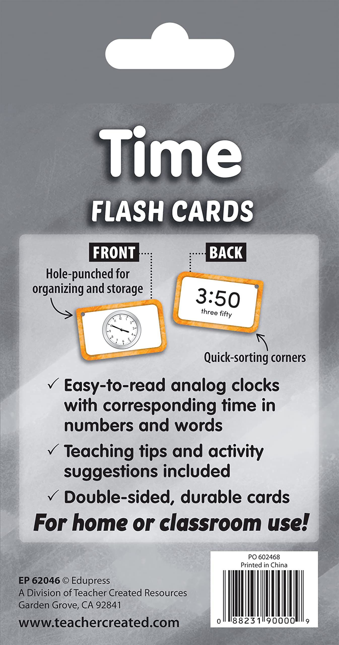 Foto 7 pulgar | Tarjetas Didácticas para Aprender a Leer la hora 56 Tarjetas - Venta Internacional