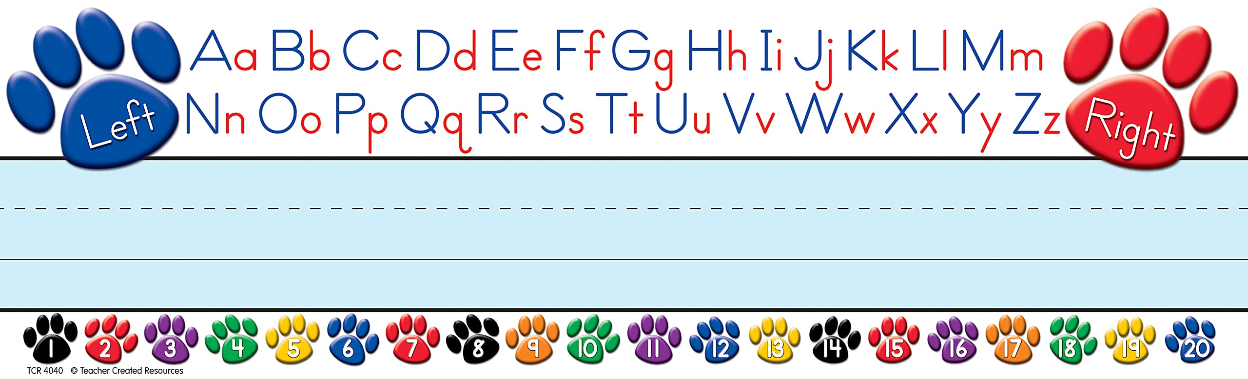 Foto 2 pulgar | Placa De Identificación Recursos Creados Por El Profesor Paw Alphabet - Venta Internacional.