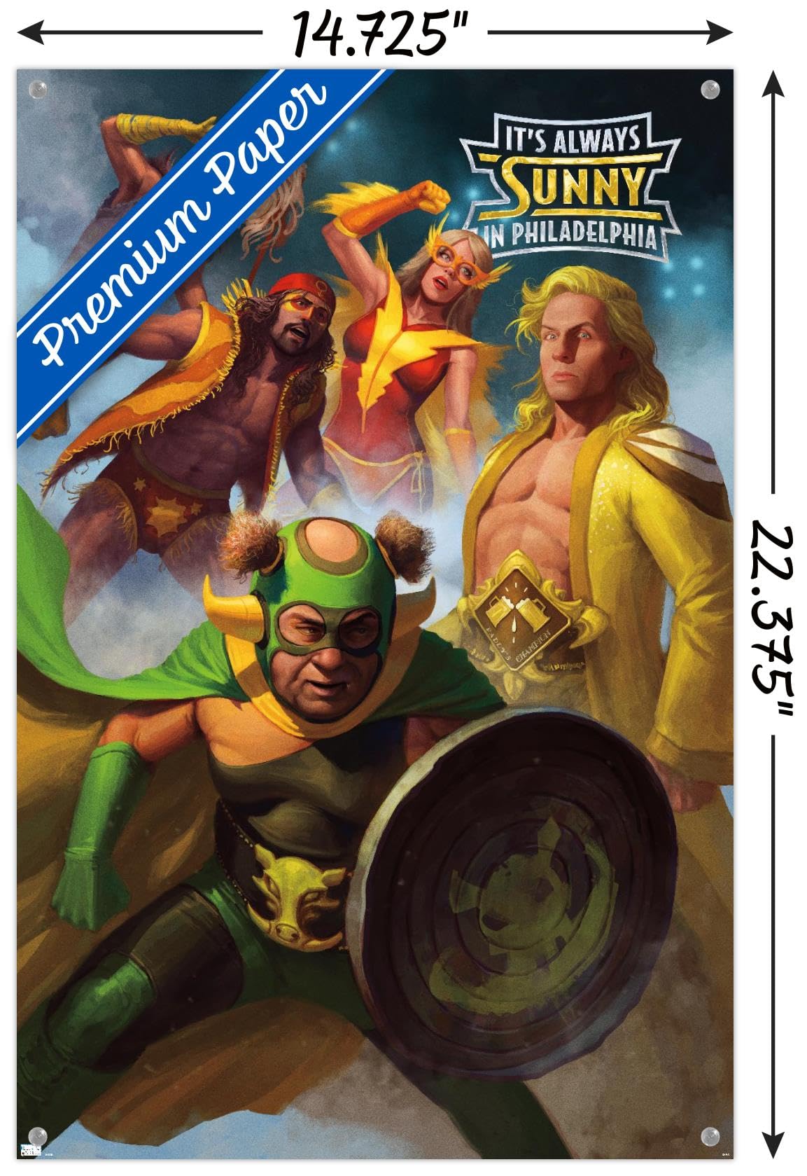 Foto 4 pulgar | Póster De Pared Trends International It's Always Sunny S14 - Venta Internacional.