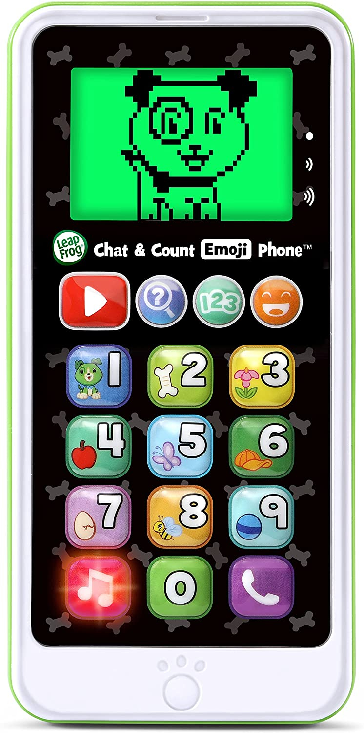 Foto 3 pulgar | Teléfono de Juguete Leapfrog con Emojis para Chatear y Contar - Color Verde