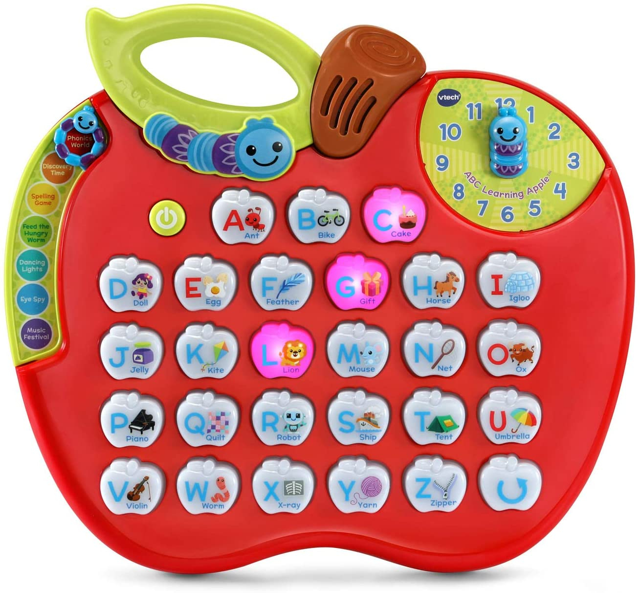 Foto 2 pulgar | Venta Internacional - ABC Learning Apple Rojo VTech