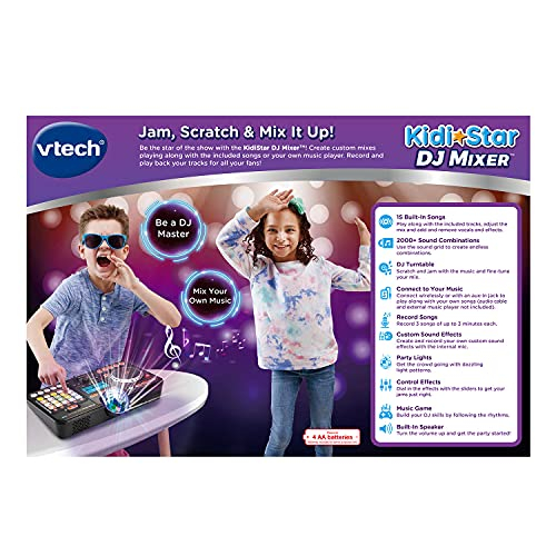 Foto 9 pulgar | Venta Internacional - Mezclador para DJ Vtech Kidistar Negro