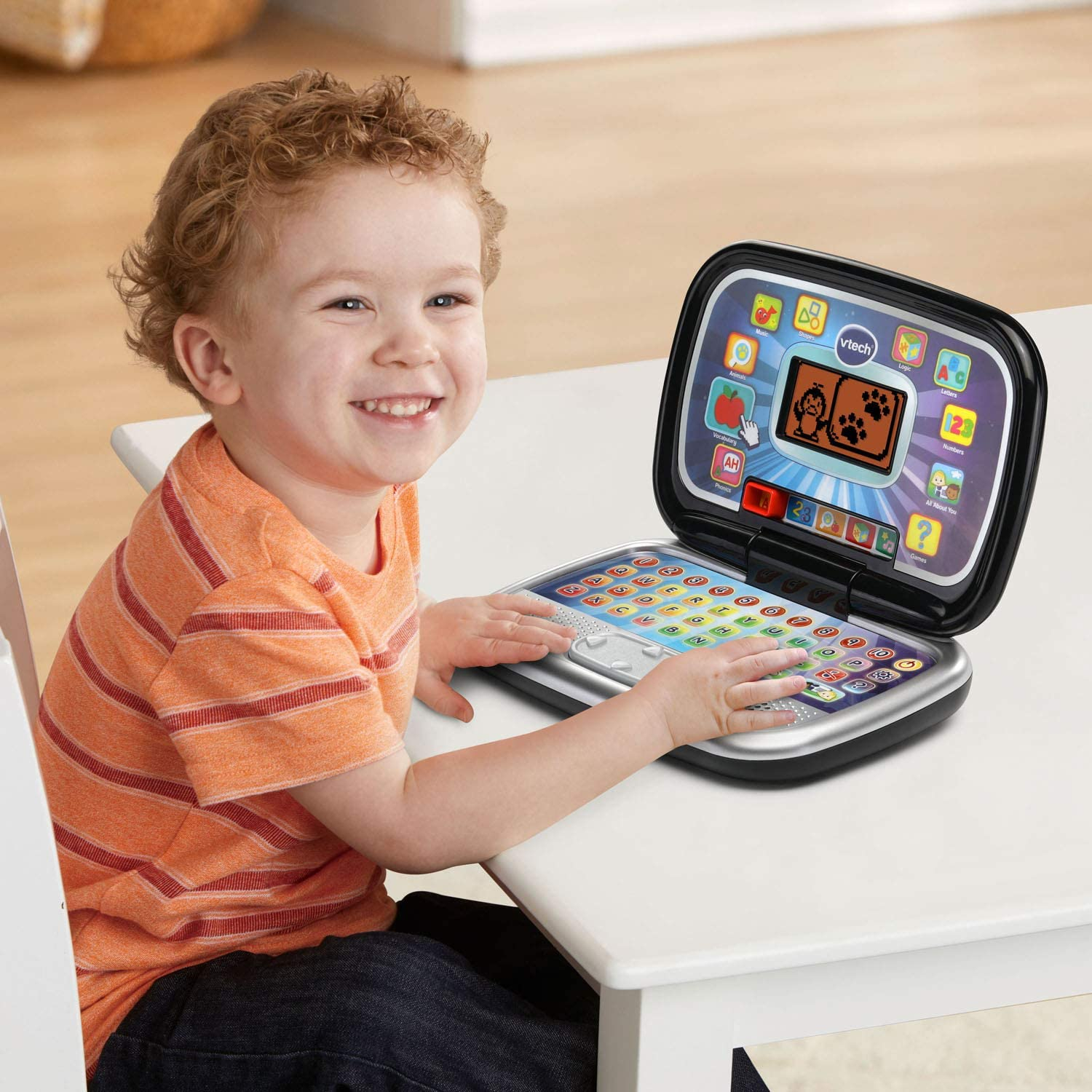 Foto 5 pulgar | Venta Internacional - Play Smart Preschool Laptop VTech Negra