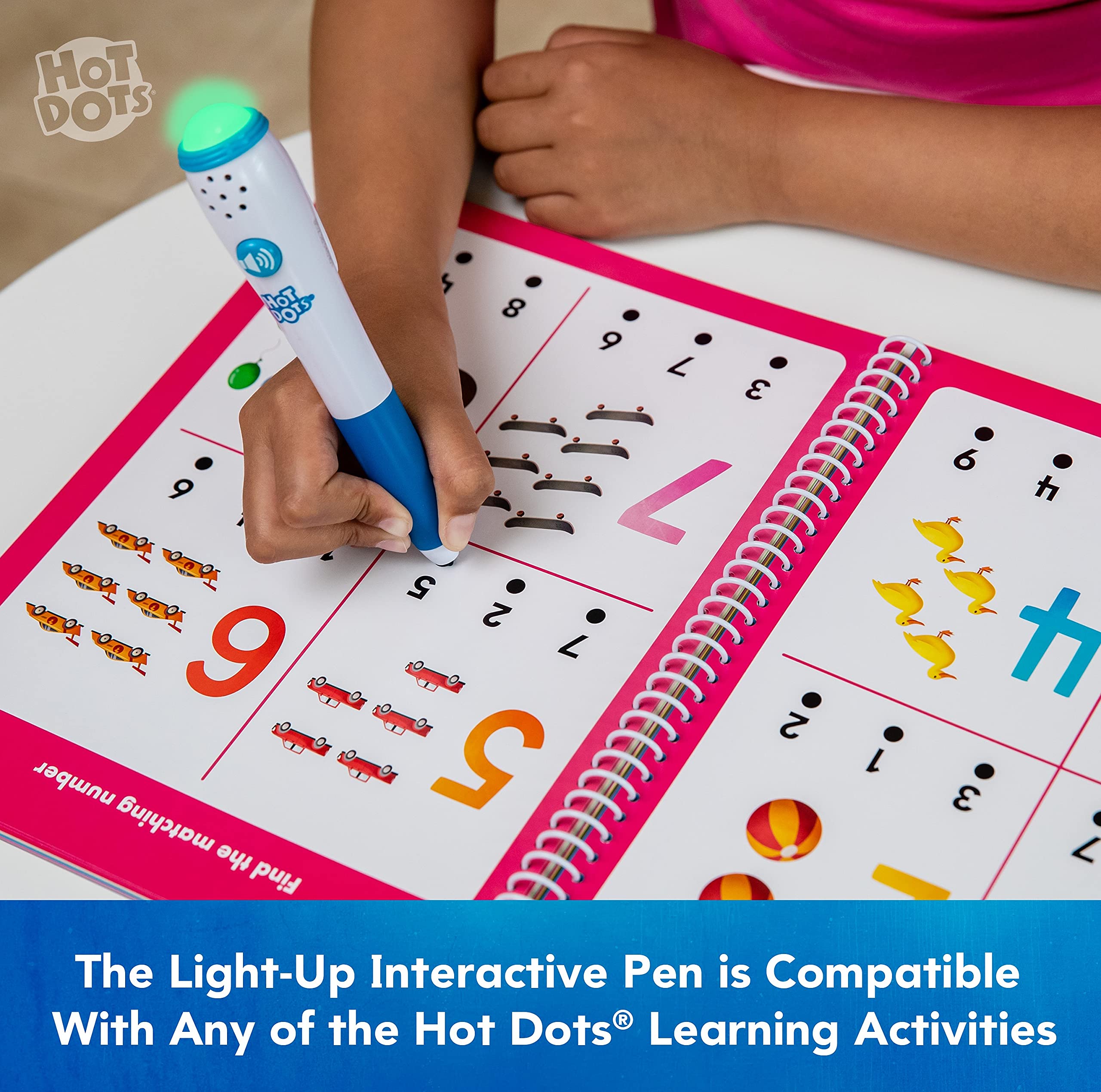 Foto 4 pulgar | Bolígrafo Interactivo Educational Insights Hot Dots LightUp Set O - Venta Internacional