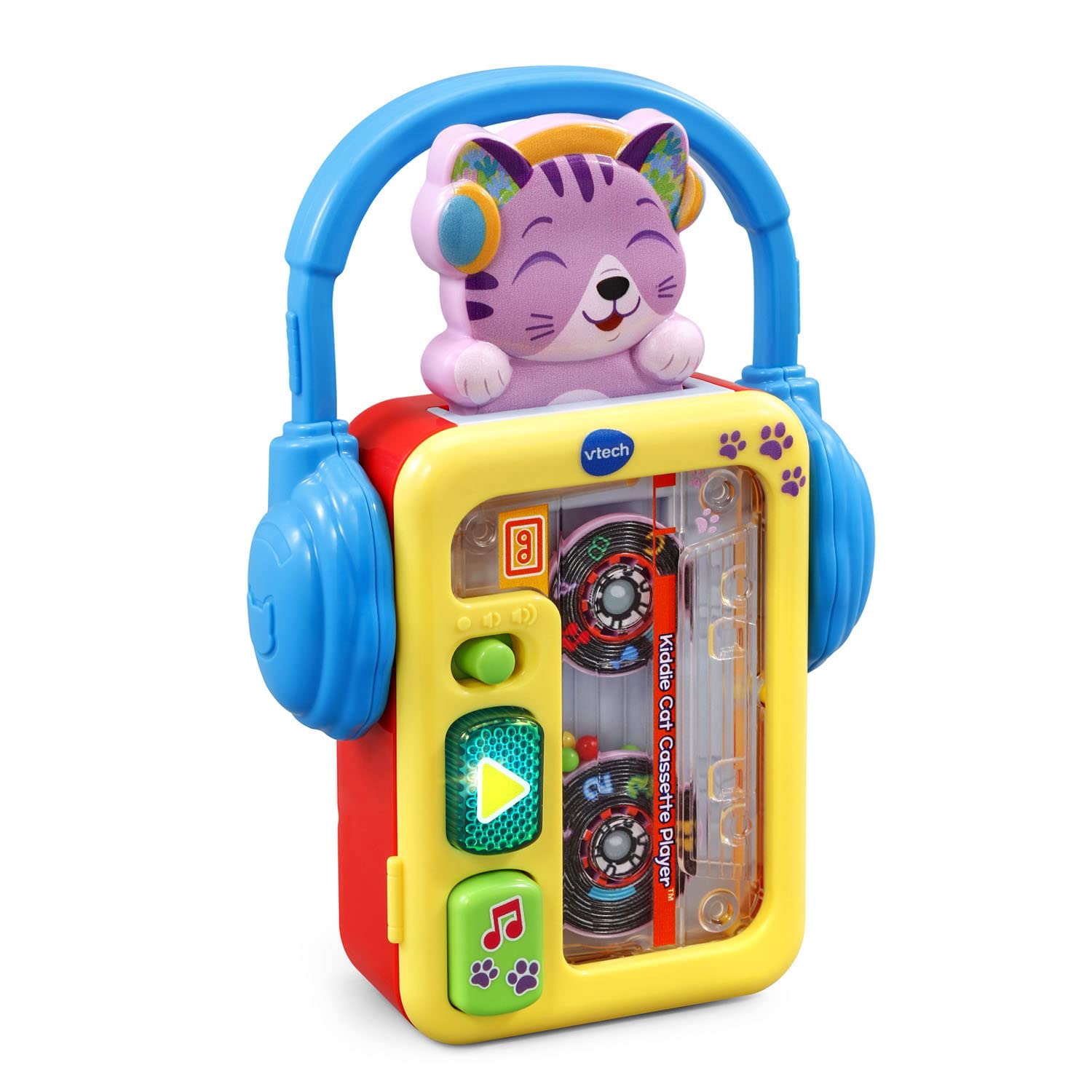 Foto 4 pulgar | Venta Internacional - Reproductor de Casetes Vtech Kiddie Cat con 3 Estilos Musicales