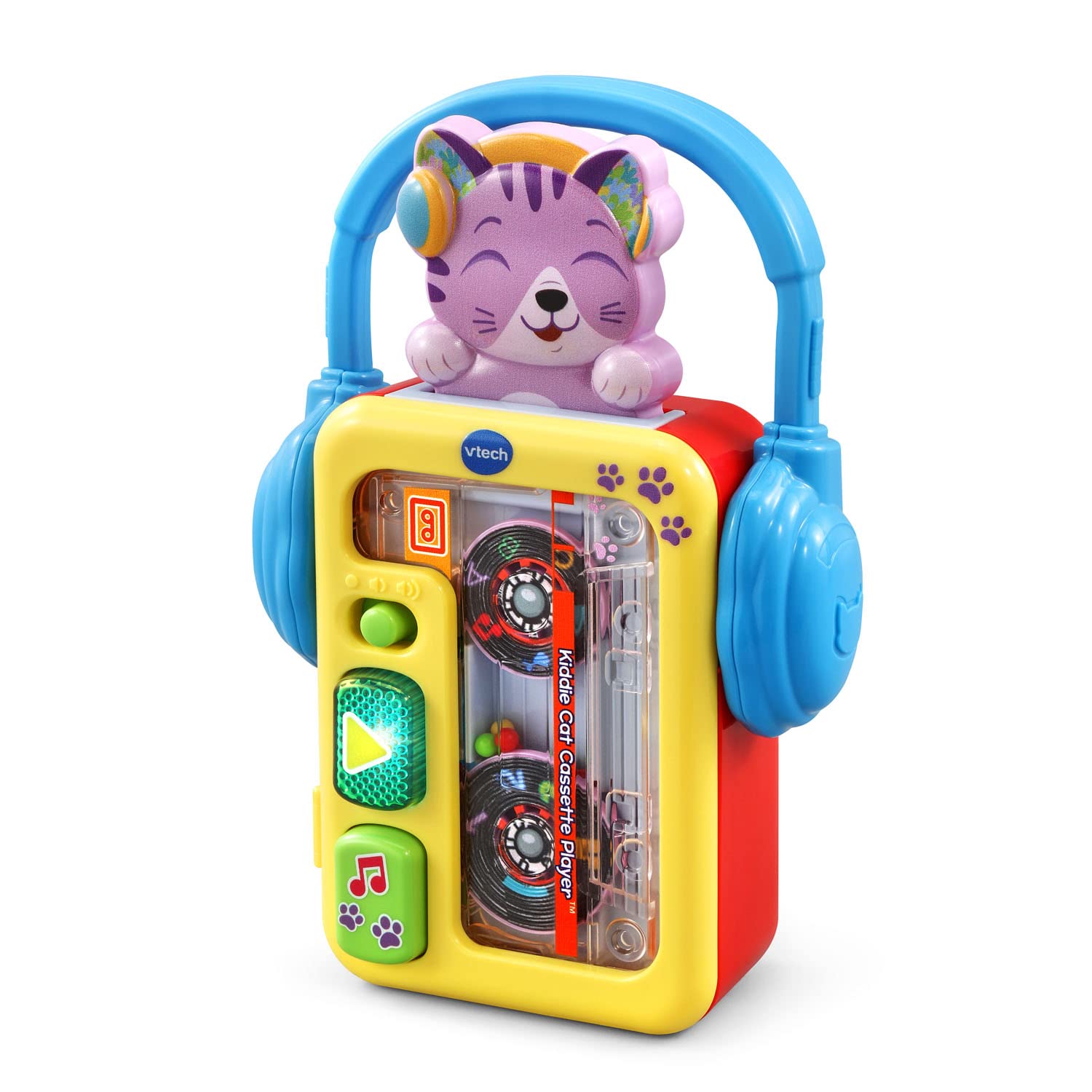 Foto 5 pulgar | Venta Internacional - Reproductor de Casetes Vtech Kiddie Cat con 3 Estilos Musicales