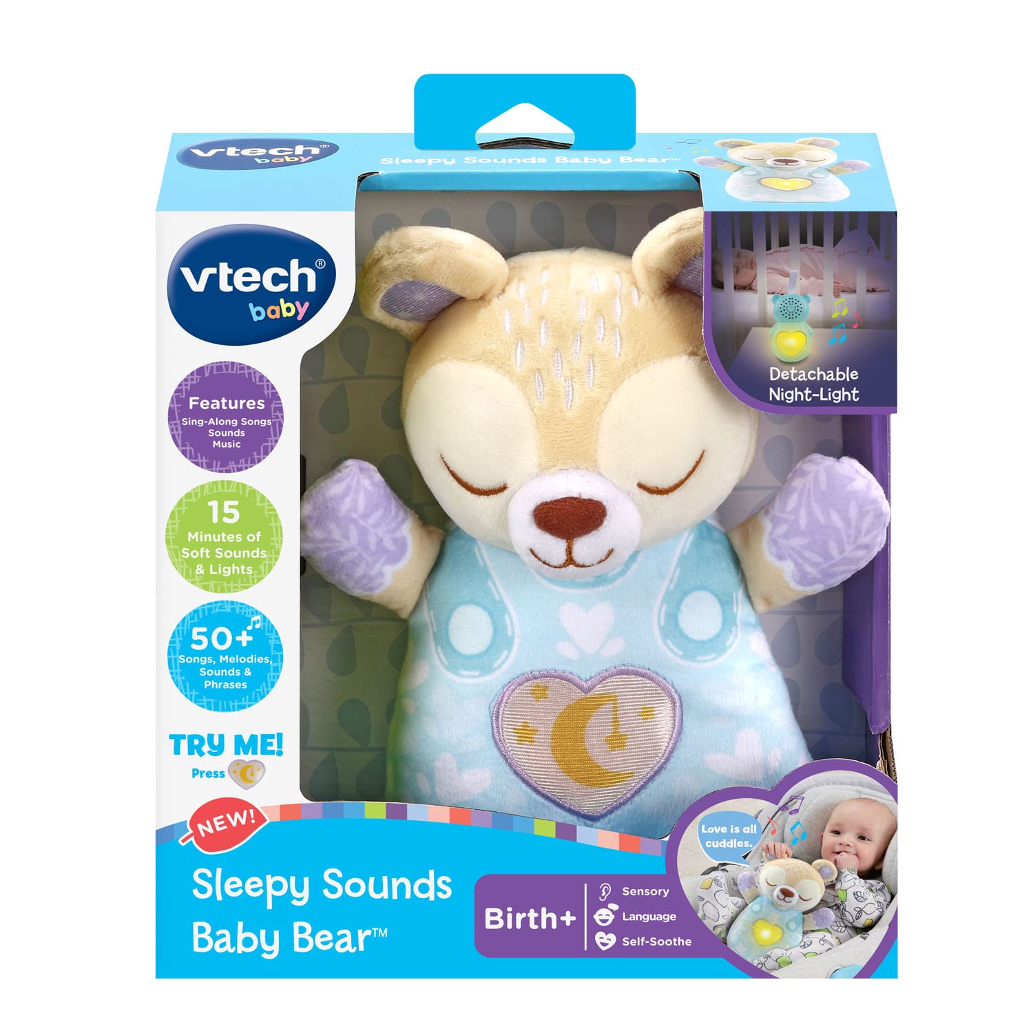 Foto 8 pulgar | Venta Internacional - Bebé Sleepy Sounds Vtech