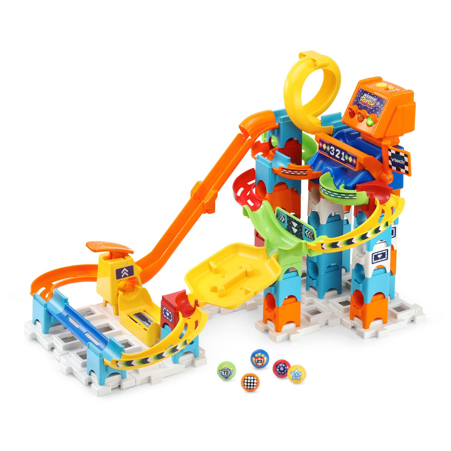 Foto 2 pulgar | Venta Internacional - Set Toy Vtech Marble Rush Raceway Con 73 Piezas De Construcción