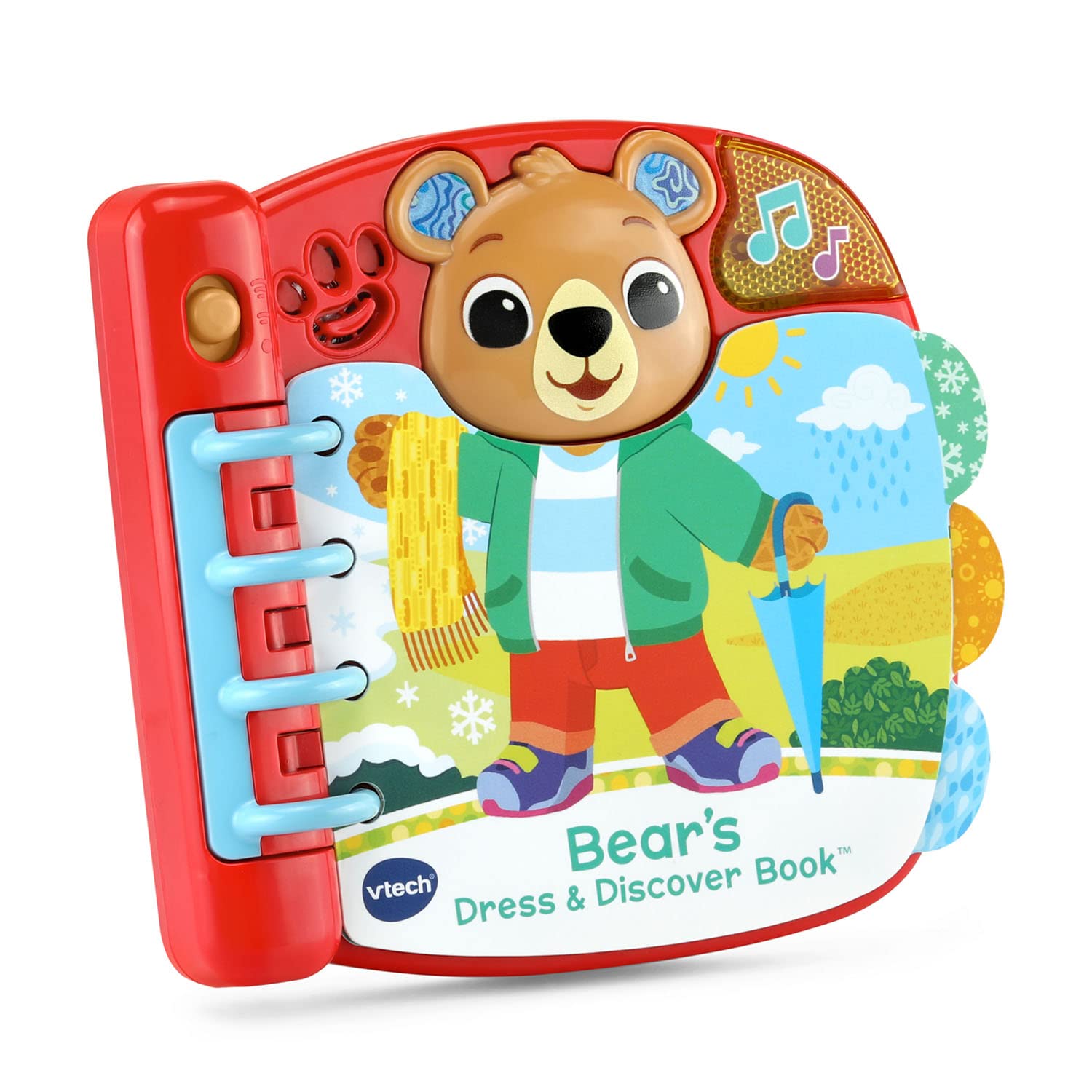 Foto 3 pulgar | Venta Internacional - Libro Musical VTech Bear's Dress and Discover +12 Meses