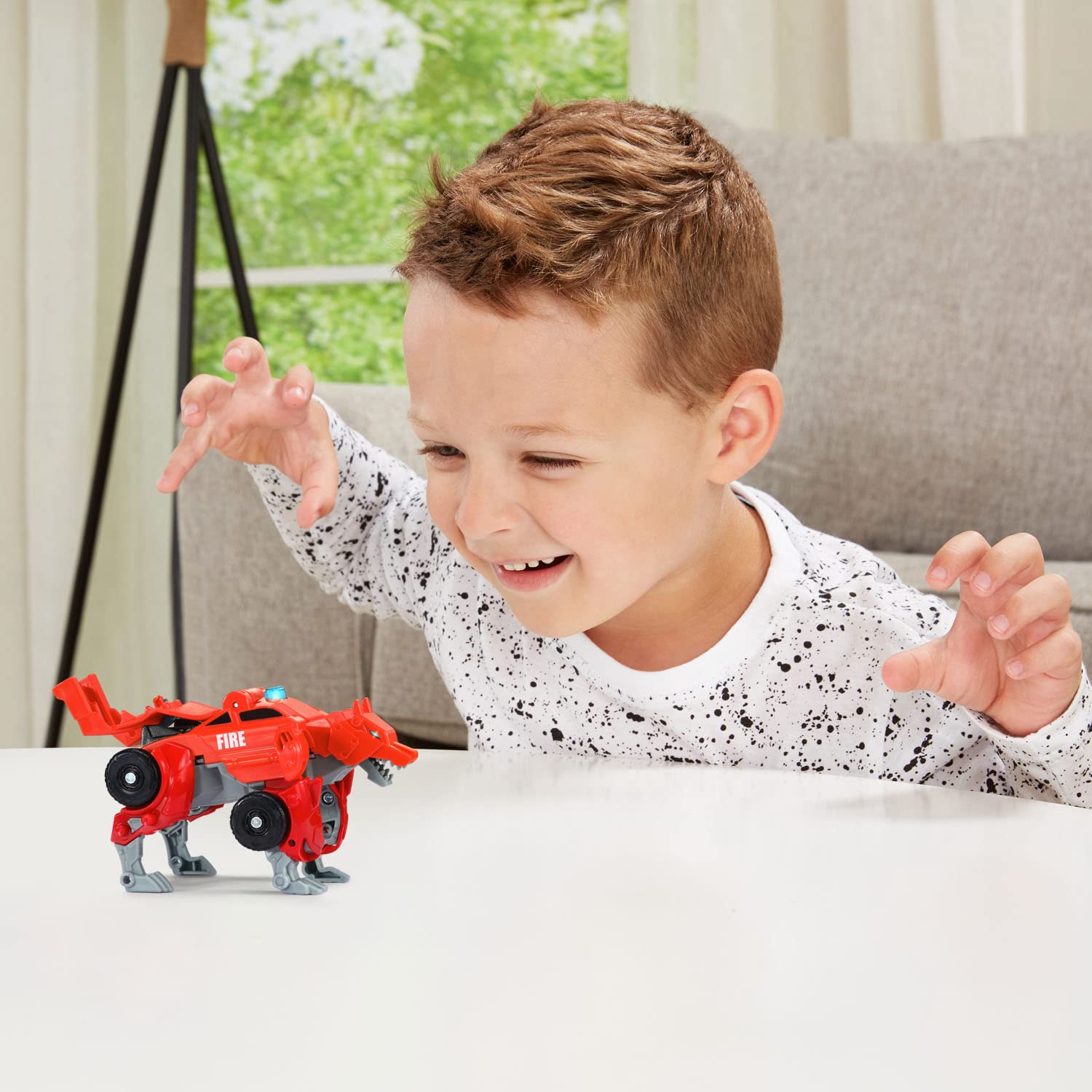 Foto 5 pulgar | Venta Internacional - Coche Rojo Toy VTech Switch and Go Wolf Fire Chief