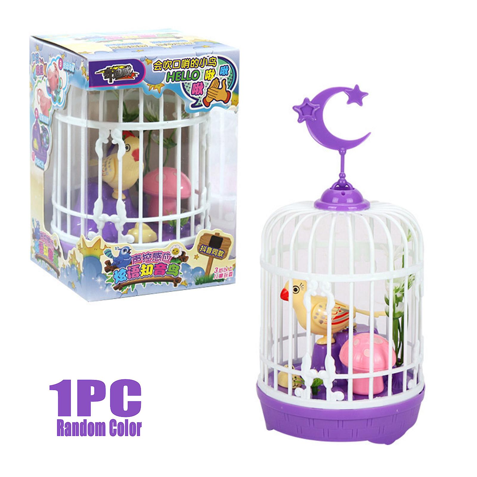 Foto 3 pulgar | Venta Internacional - Juguete Educativo Montessori Voice Control Birdcage para Niños