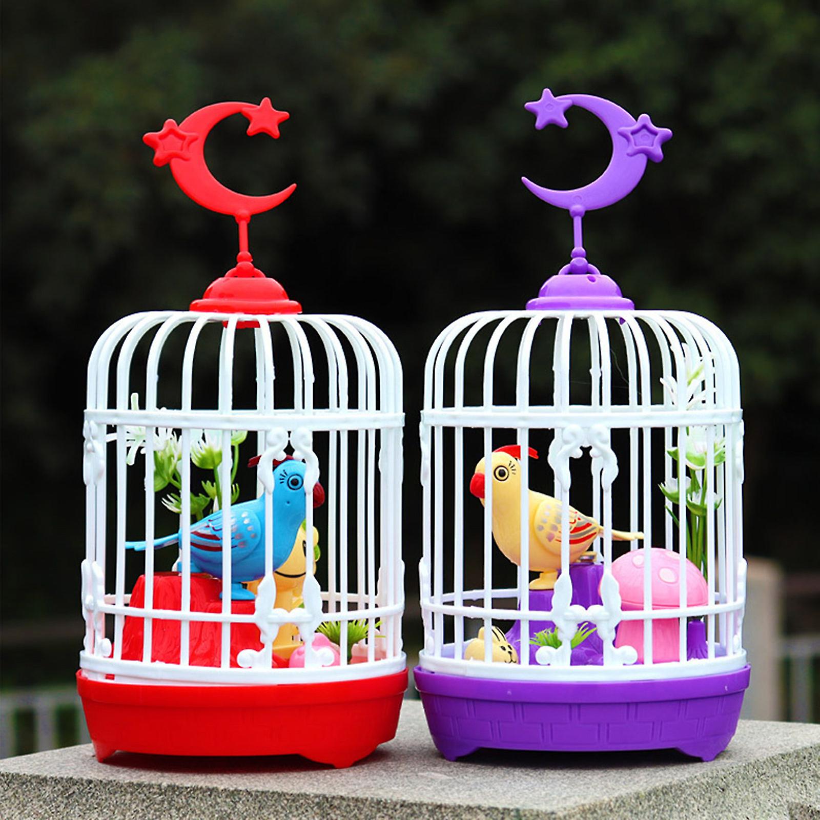 Foto 5 pulgar | Venta Internacional - Juguete Educativo Montessori Voice Control Birdcage para Niños