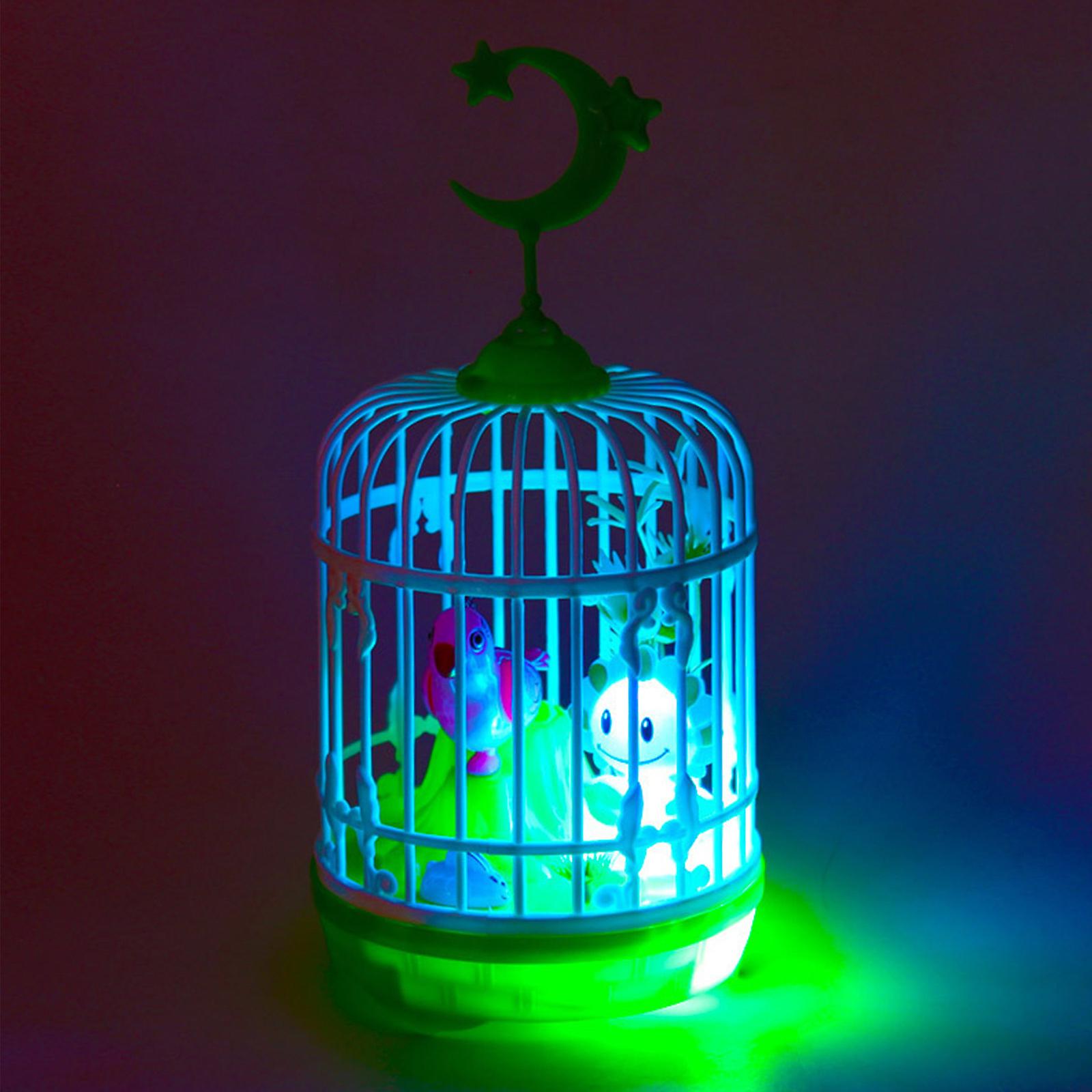 Foto 6 pulgar | Venta Internacional - Juguete Educativo Montessori Voice Control Birdcage para Niños