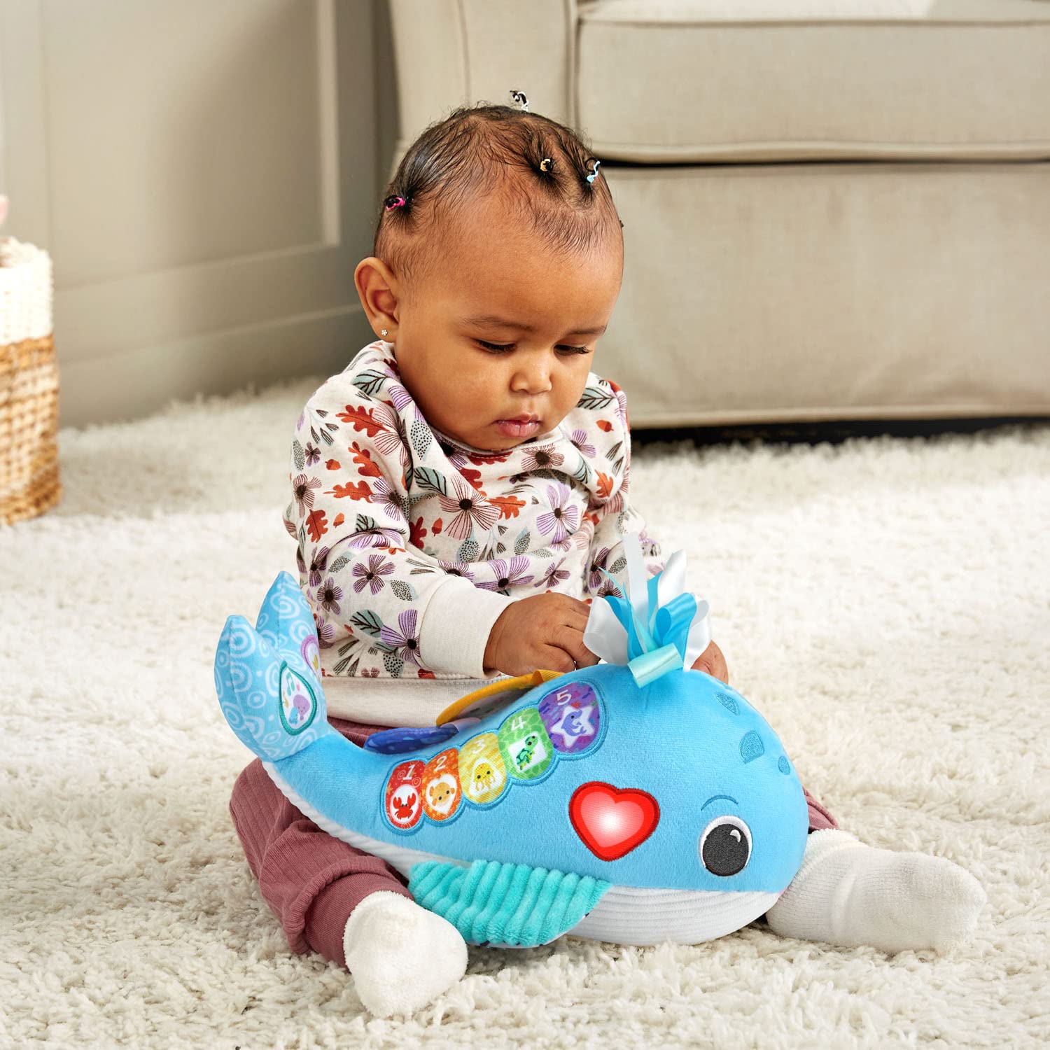 Foto 6 pulgar | Venta Internacional - Toy Vtech Snuggle And Discover Baby Whale Con Sonido Y Canciones