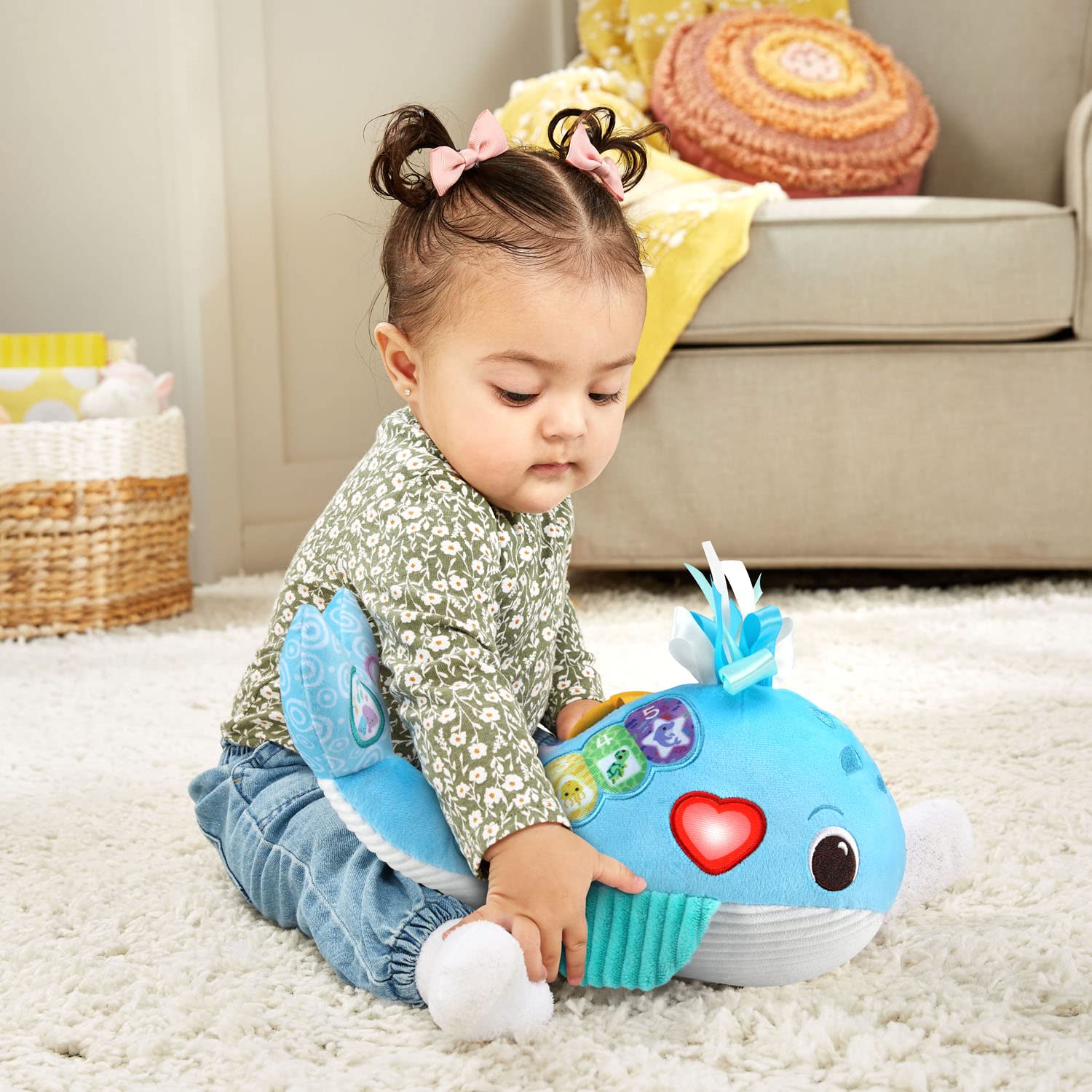 Foto 7 pulgar | Venta Internacional - Toy Vtech Snuggle And Discover Baby Whale Con Sonido Y Canciones