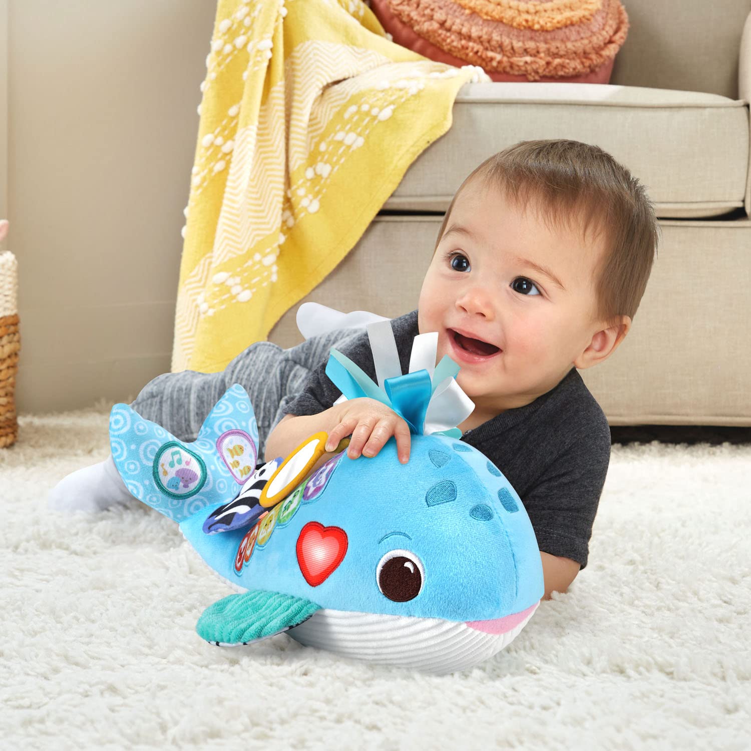 Foto 9 pulgar | Venta Internacional - Toy Vtech Snuggle And Discover Baby Whale Con Sonido Y Canciones