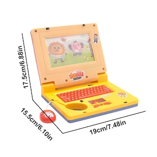 Foto 3 | Venta Internacional - Juguete Electrónico Educativo Para Computadora Portátil Para Niños Con Ratón