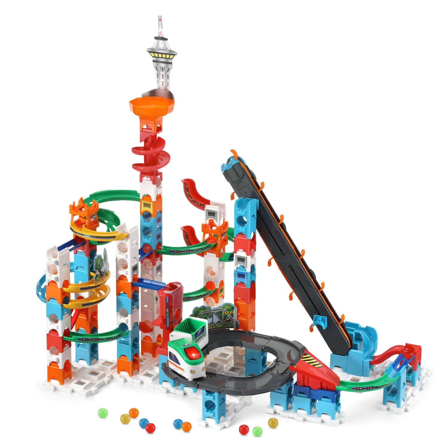 Foto 2 pulgar | Venta Internacional - Set De Elevadores Marble Run Toy Vtech Marble Rush Sky, 153 Piezas