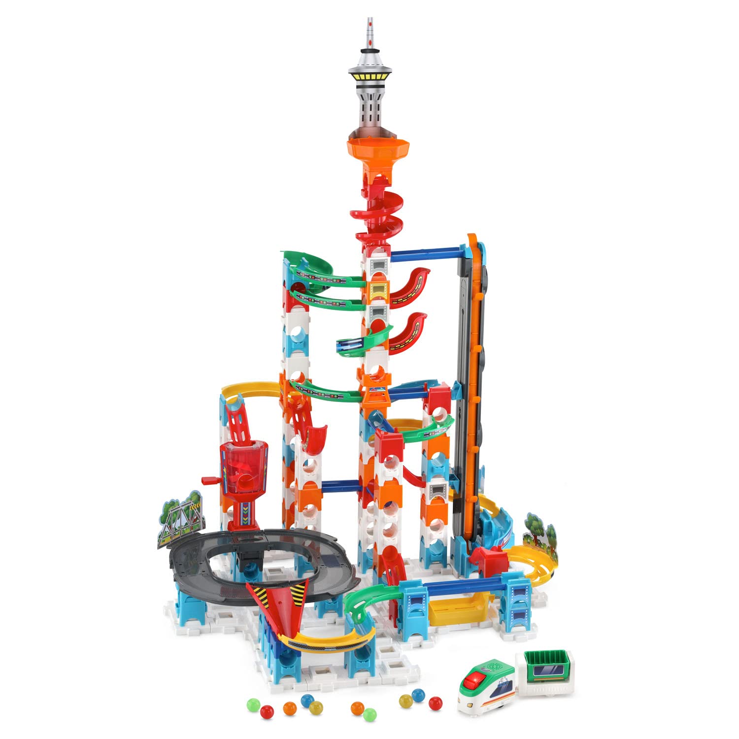 Foto 4 pulgar | Venta Internacional - Set De Elevadores Marble Run Toy Vtech Marble Rush Sky, 153 Piezas