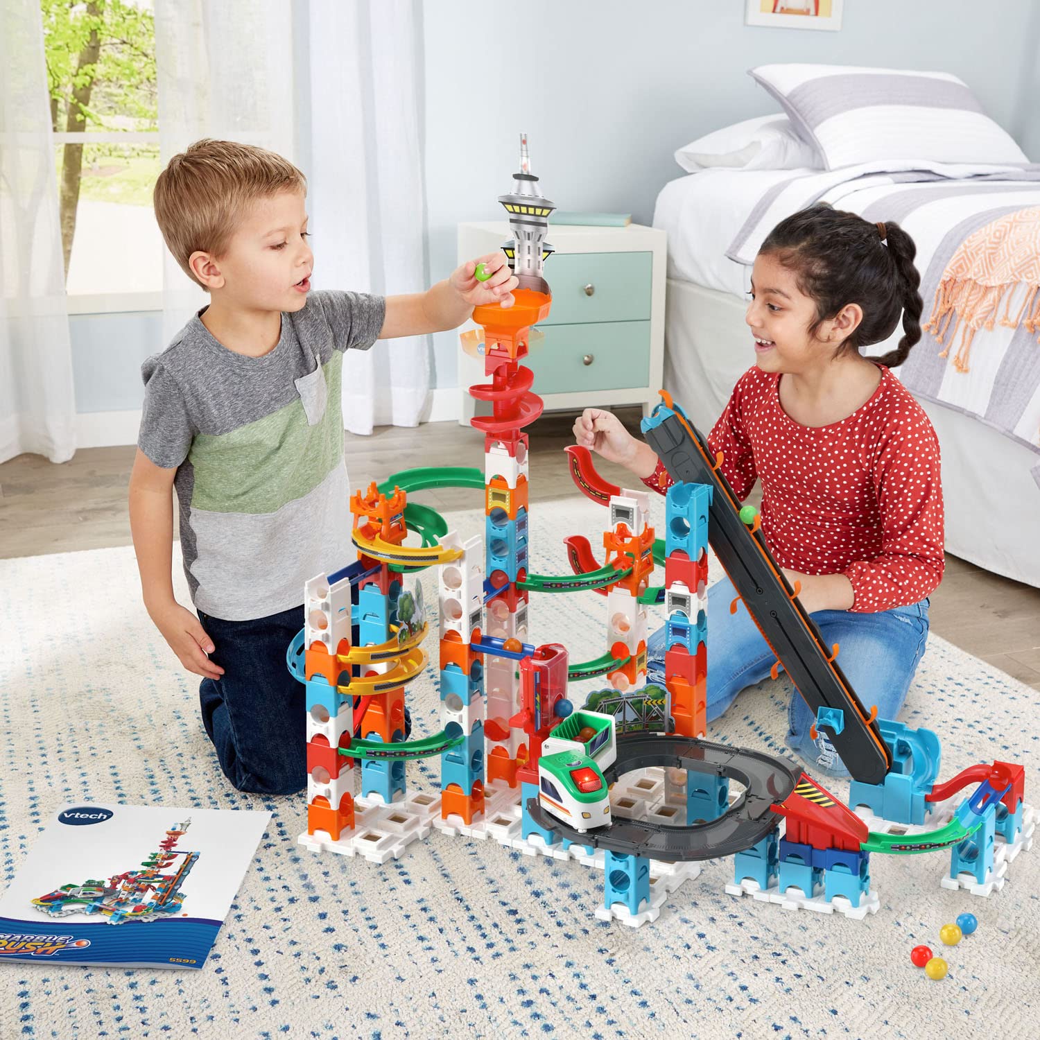 Foto 9 pulgar | Venta Internacional - Set De Elevadores Marble Run Toy Vtech Marble Rush Sky, 153 Piezas