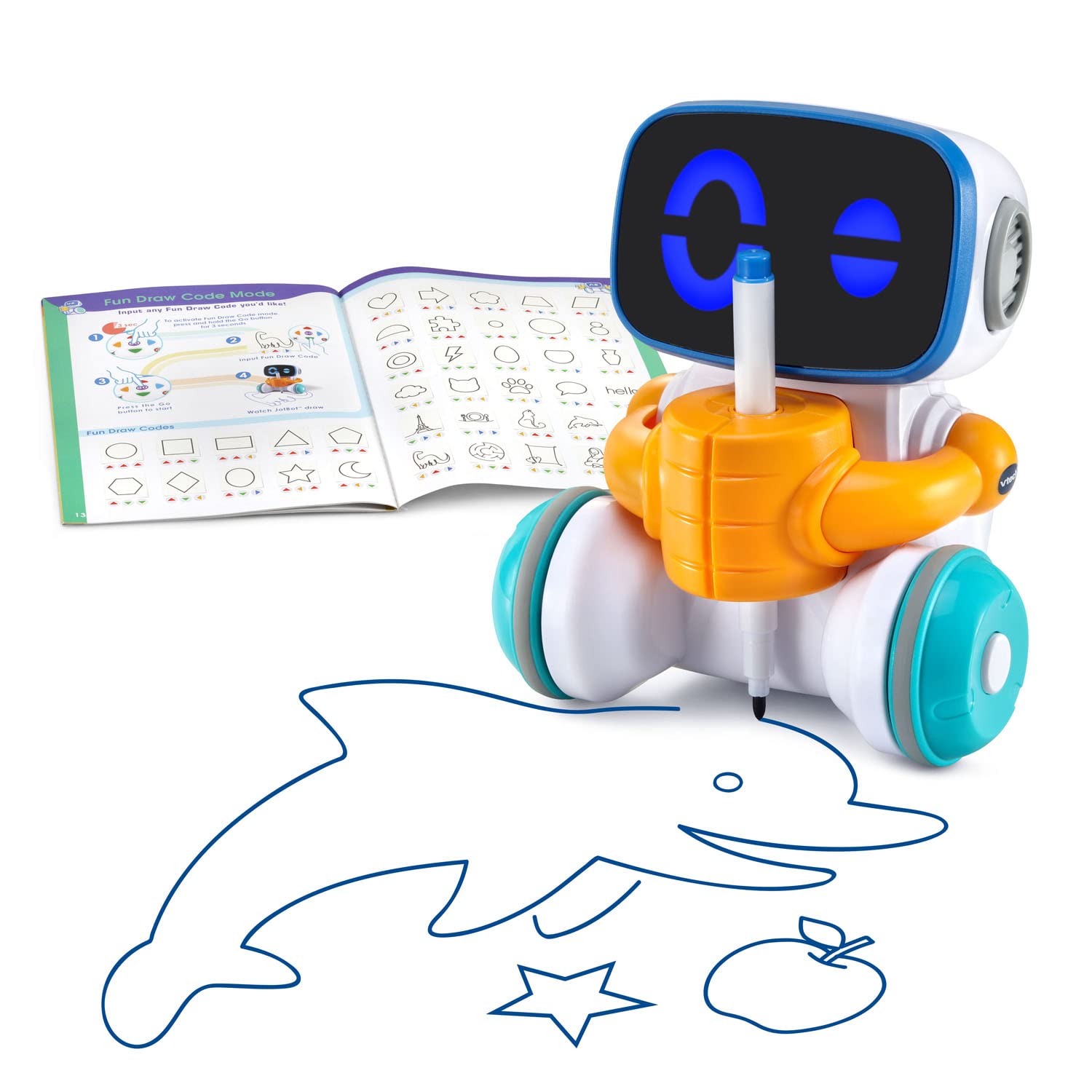 Foto 3 pulgar | Venta Internacional - Robot De Dibujo Vtech Jotbot Con Más De 280 Actividades, Más De 4 Años