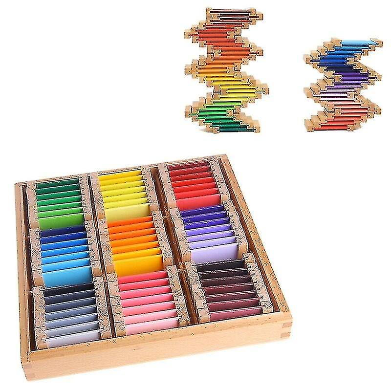 Foto 4 pulgar | Venta Internacional - Caja Para Tabletas En Color Montessori Sensorial Material Learning