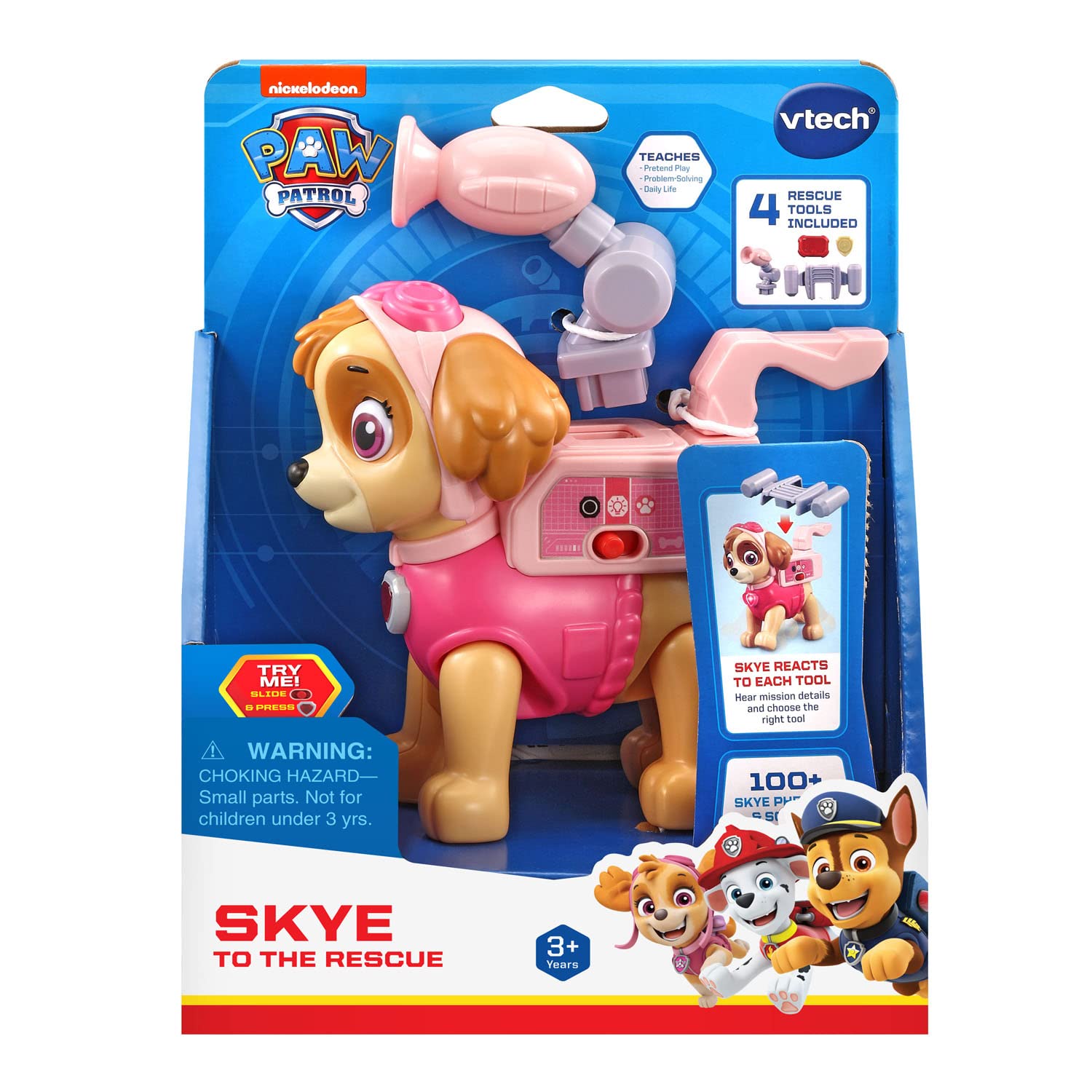 Foto 8 pulgar | Venta Internacional - Toy Vtech Paw Patrol Skye To The Rescue Con Almohadilla Para Cachorros